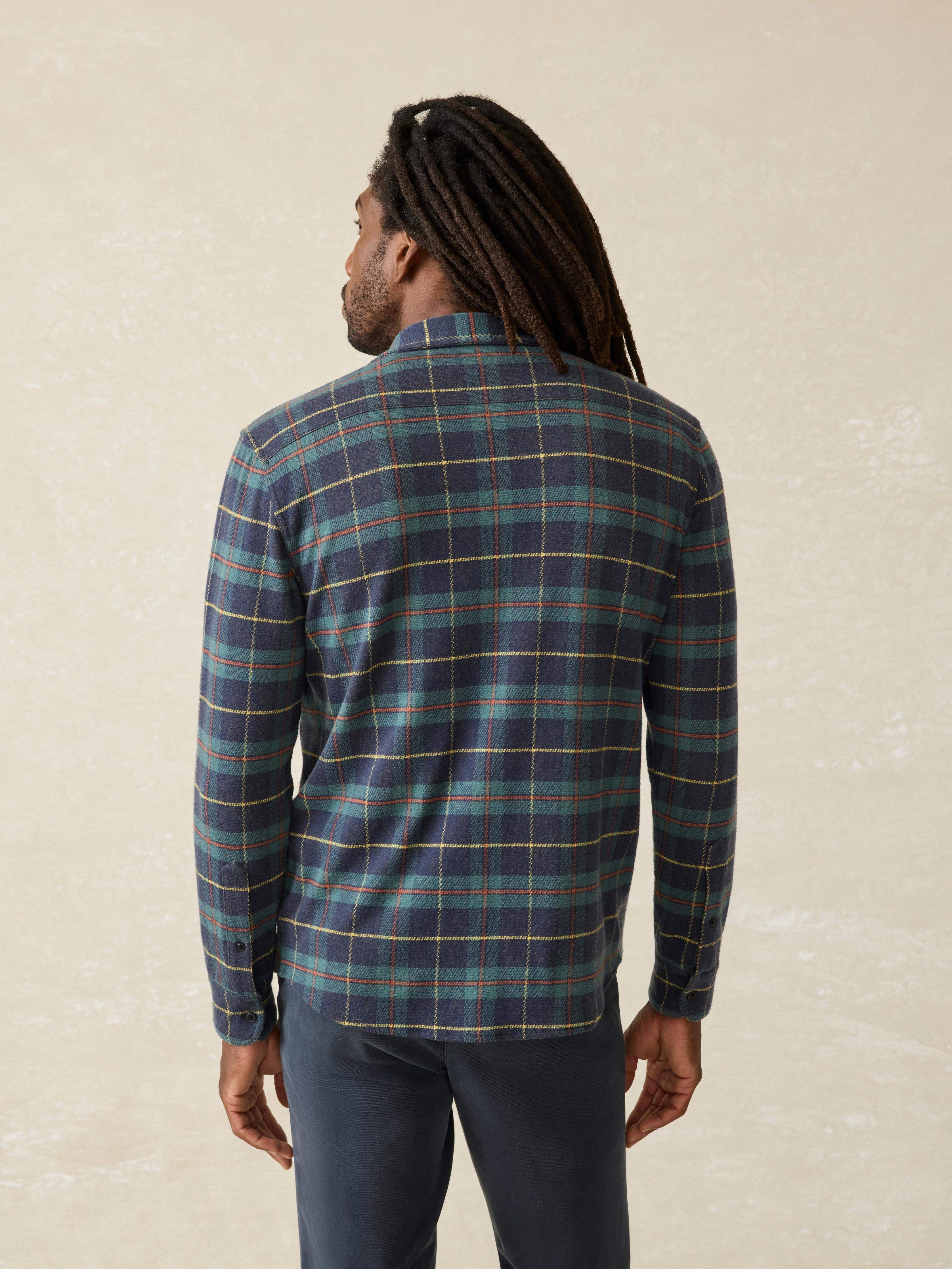 Legendâ„?Sweater Shirt - Mossy Elm Plaid