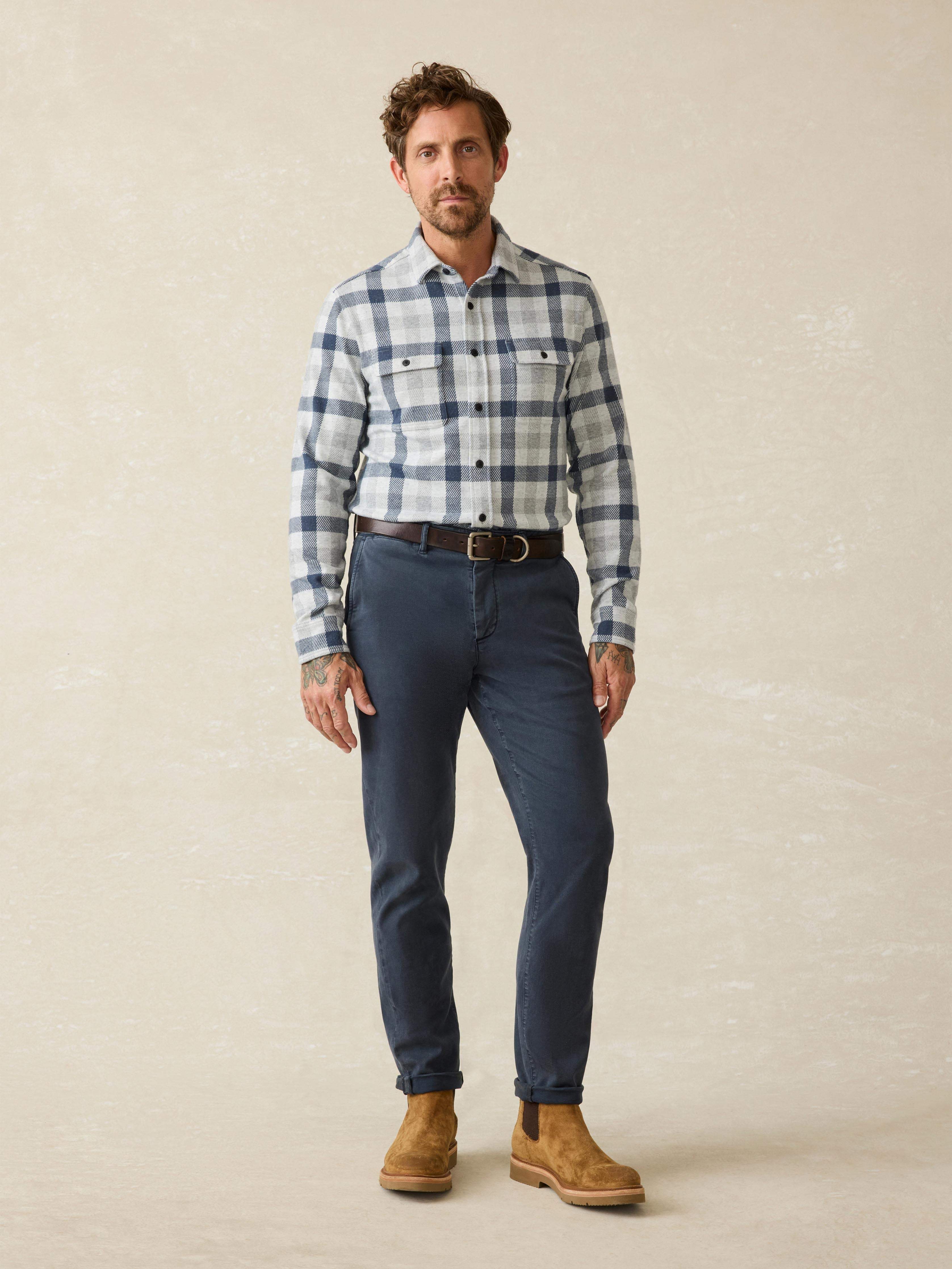Legendâ„?Sweater Shirt - Snowy Night Check