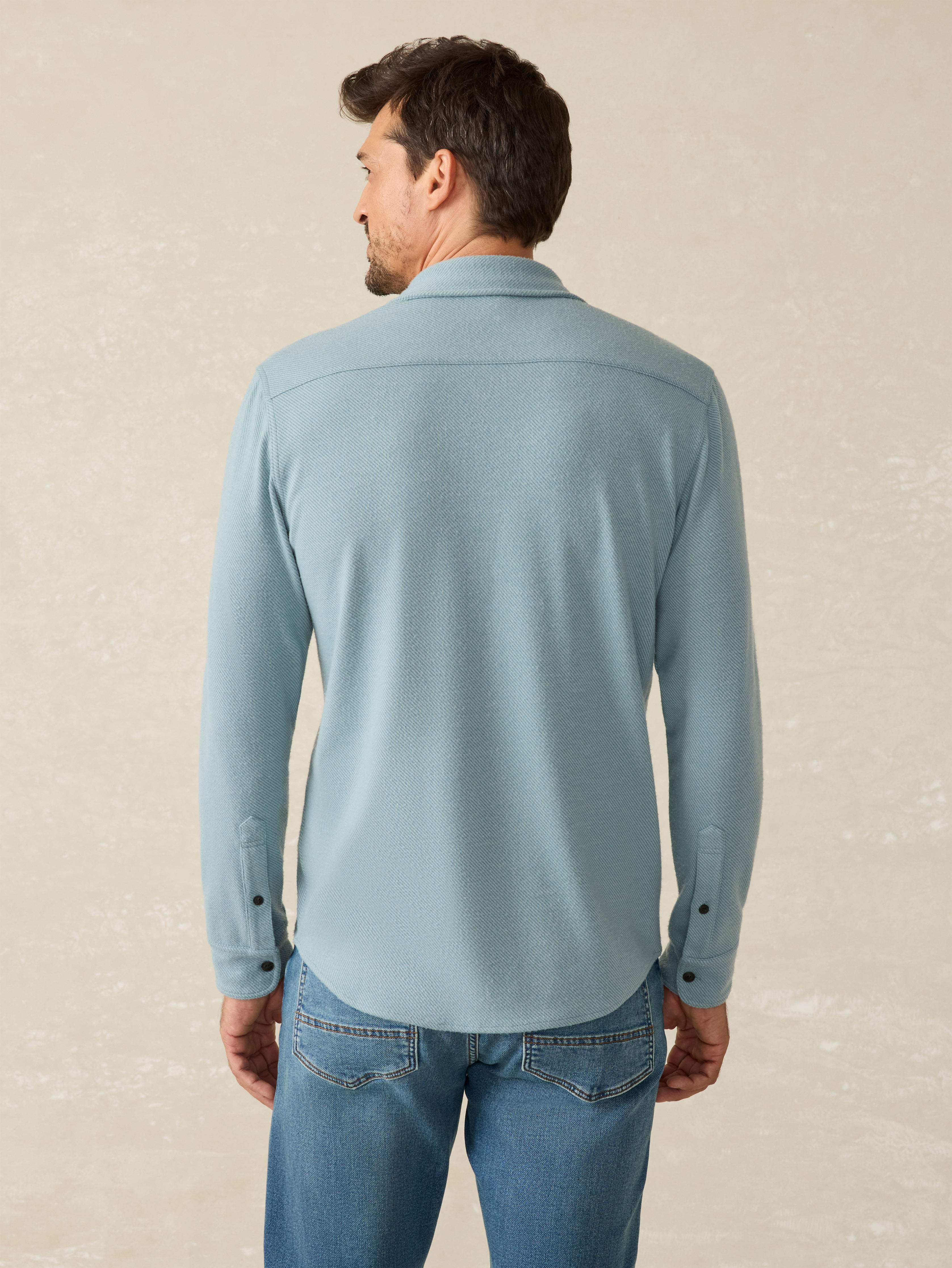 Legendâ„?Sweater Shirt - Ocean Glass Twill