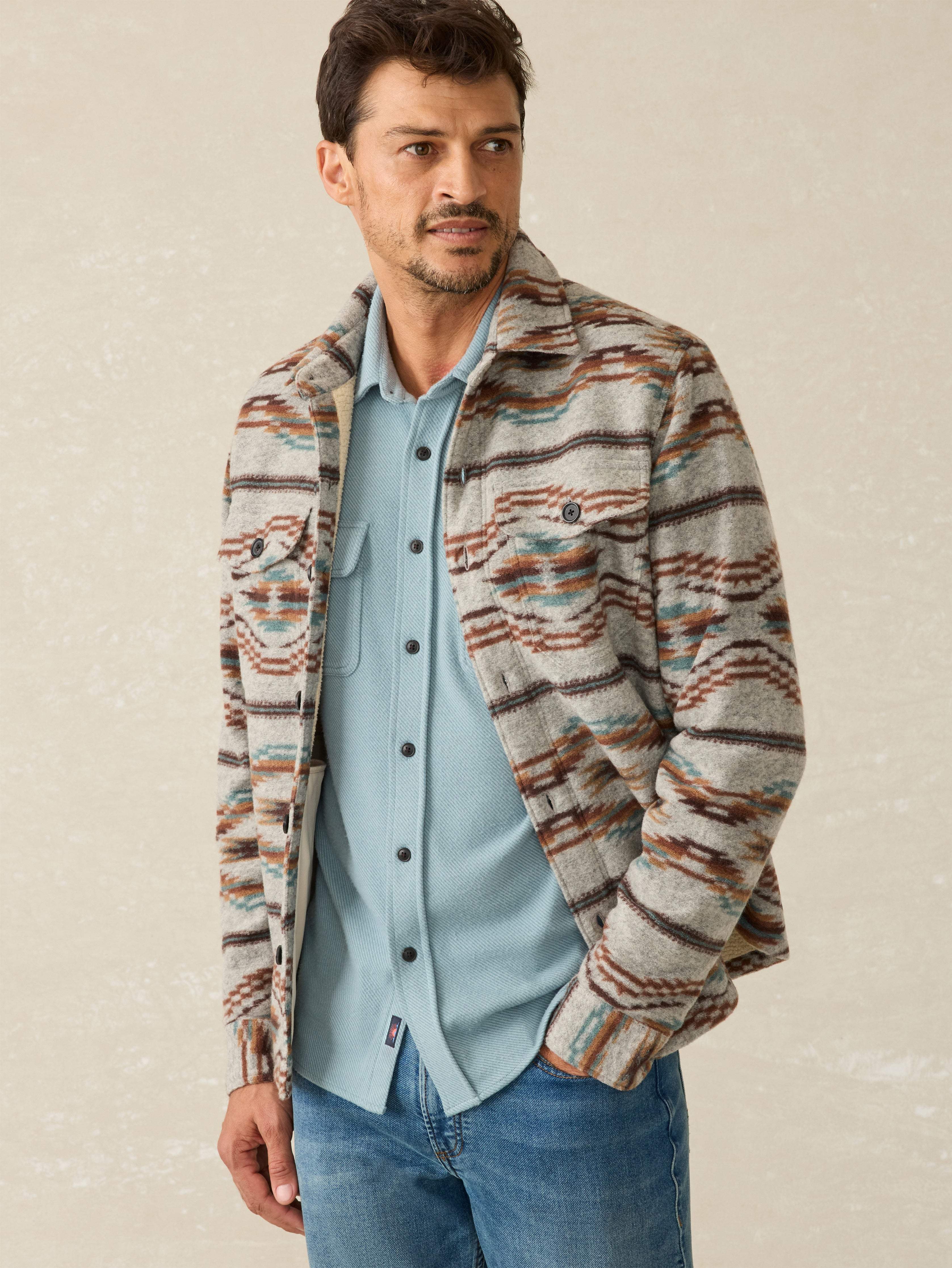 Legendâ„?Sweater Shirt - Ocean Glass Twill