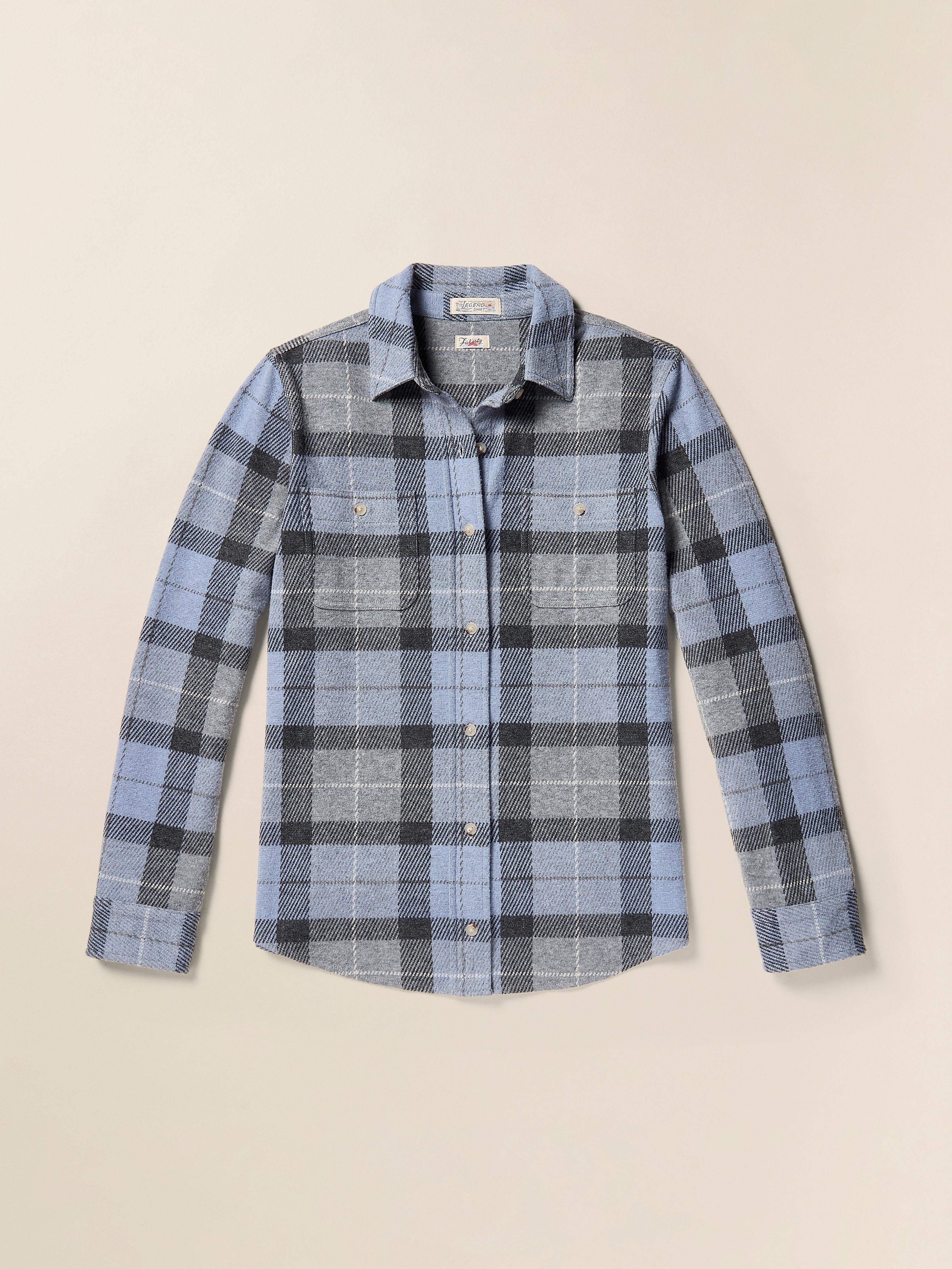 Legendâ„?Sweater Shirt - True North Plaid