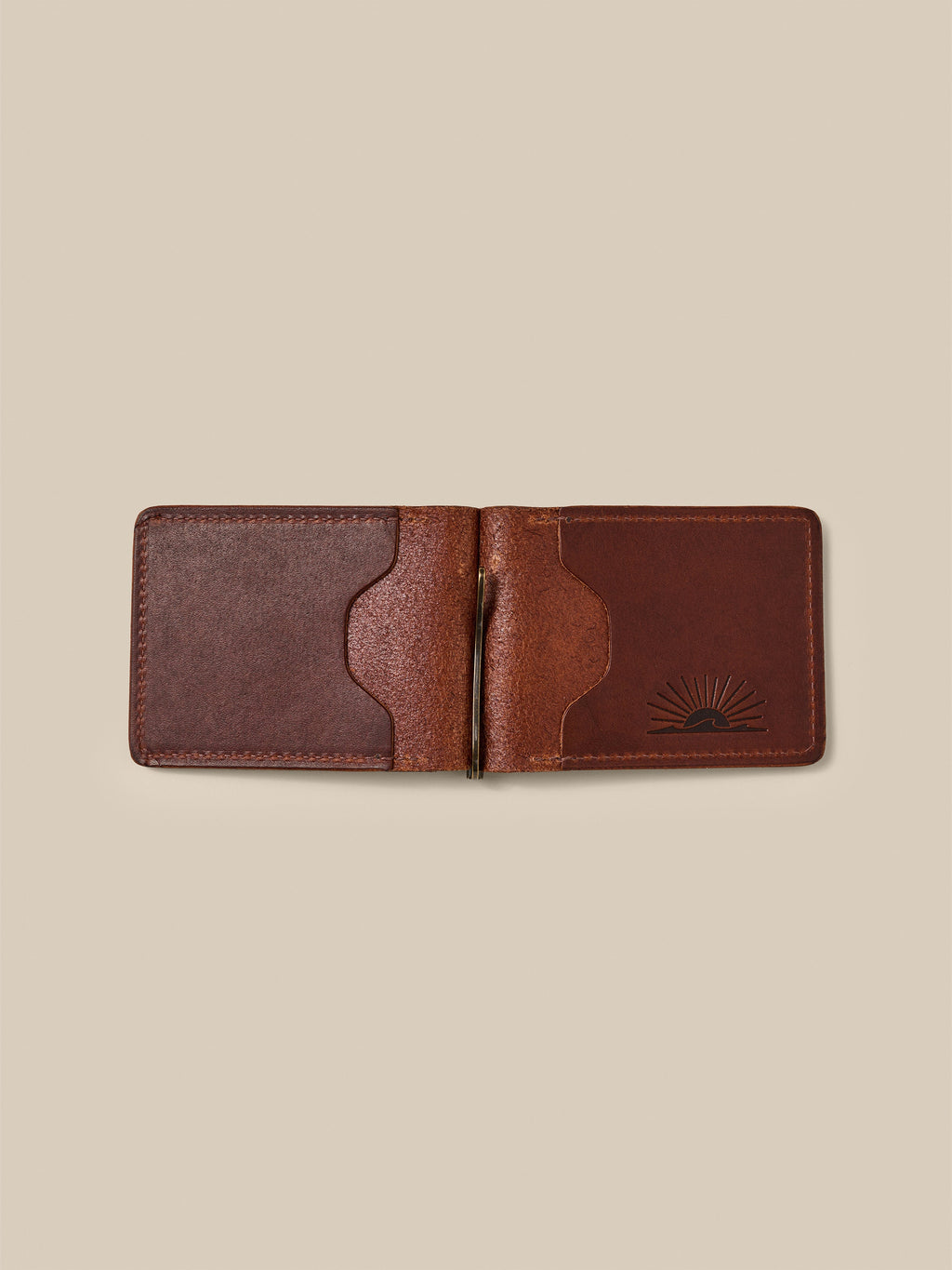 Money Clip - Brown