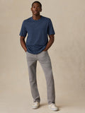 Stretch Terry 5-Pocket Pant - Steel Grey