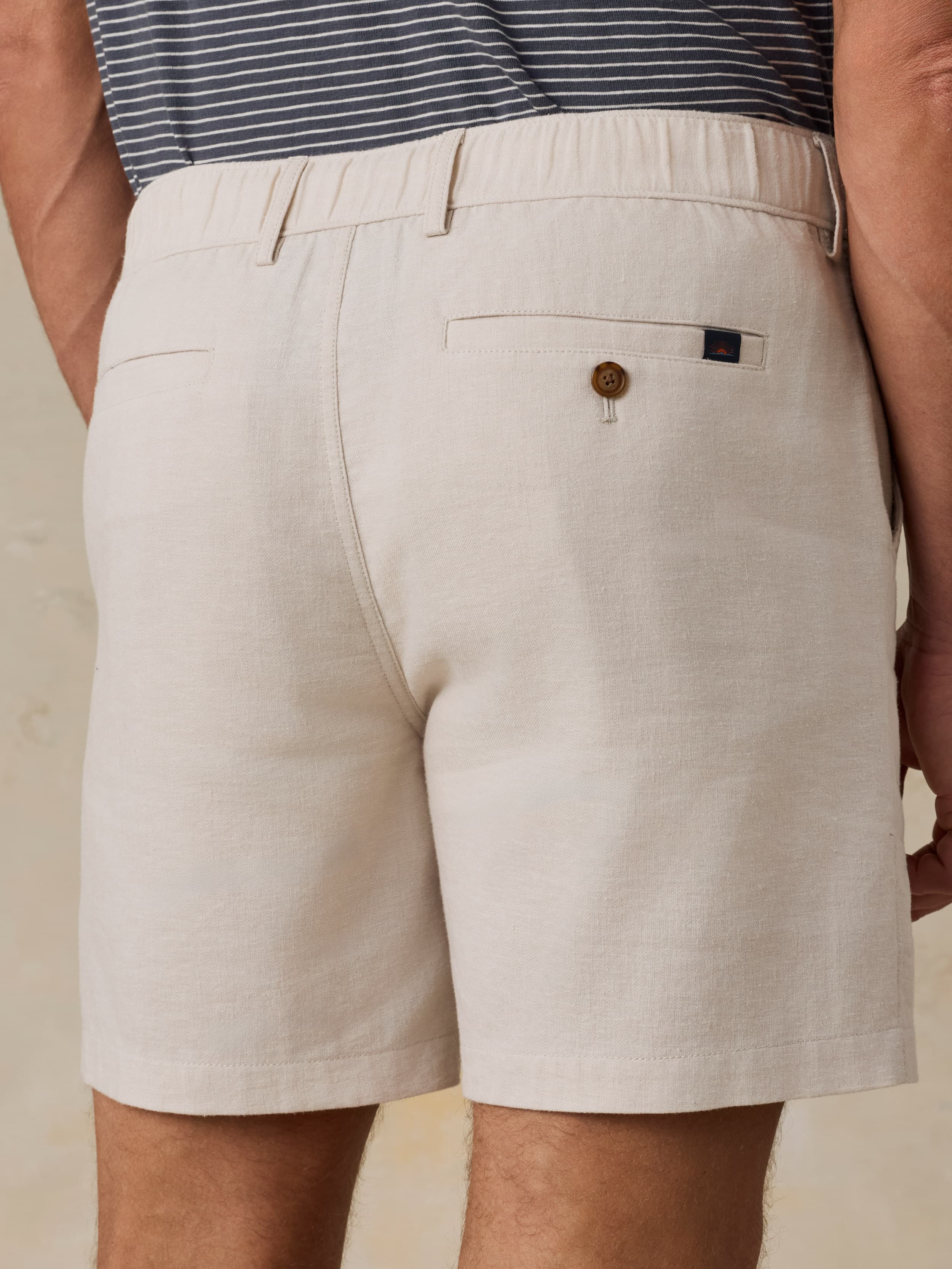 Movementâ„?Linen Short - Dorset Sand