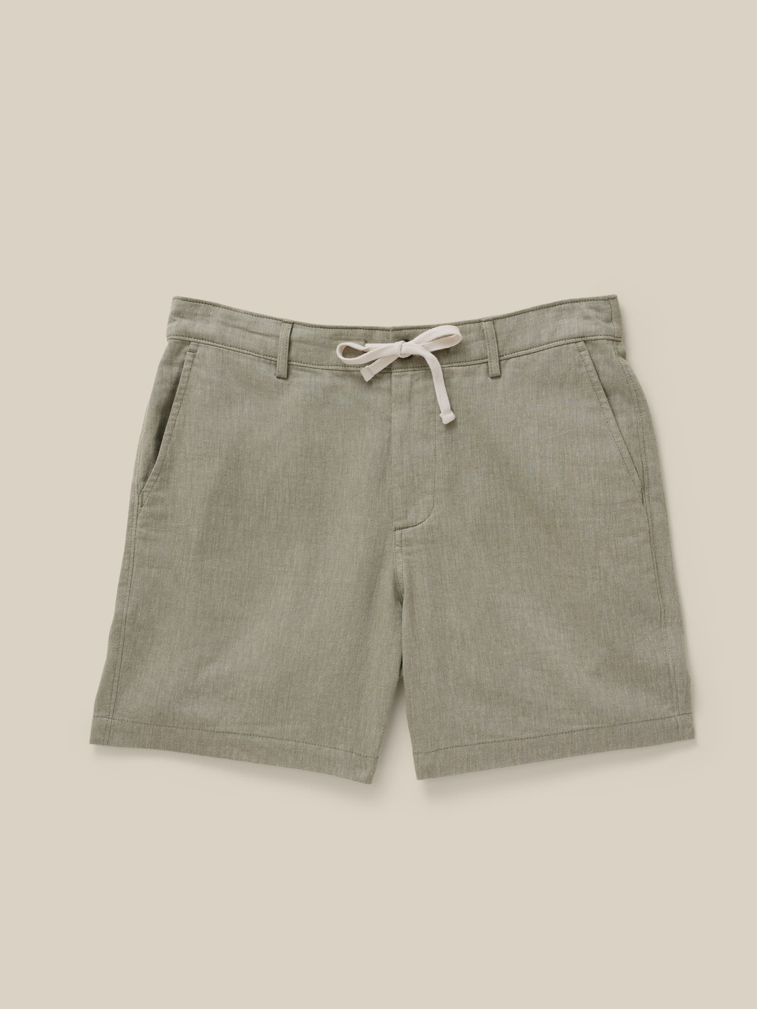 Movementâ„?Linen Short - Sage Cliff
