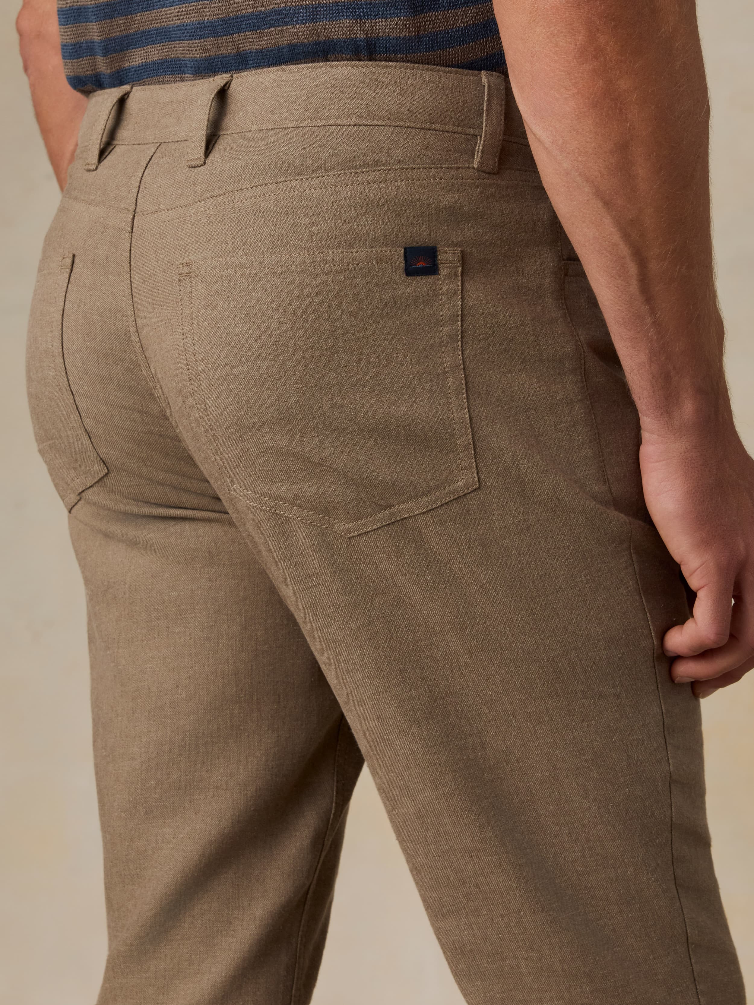 Movementâ„?Linen 5-Pocket Pant - Island Shores