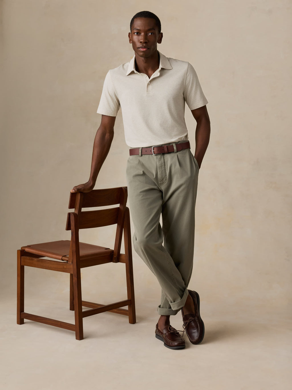 Short-Sleeve Movementâ„?Polo - Shore Sand Feeder