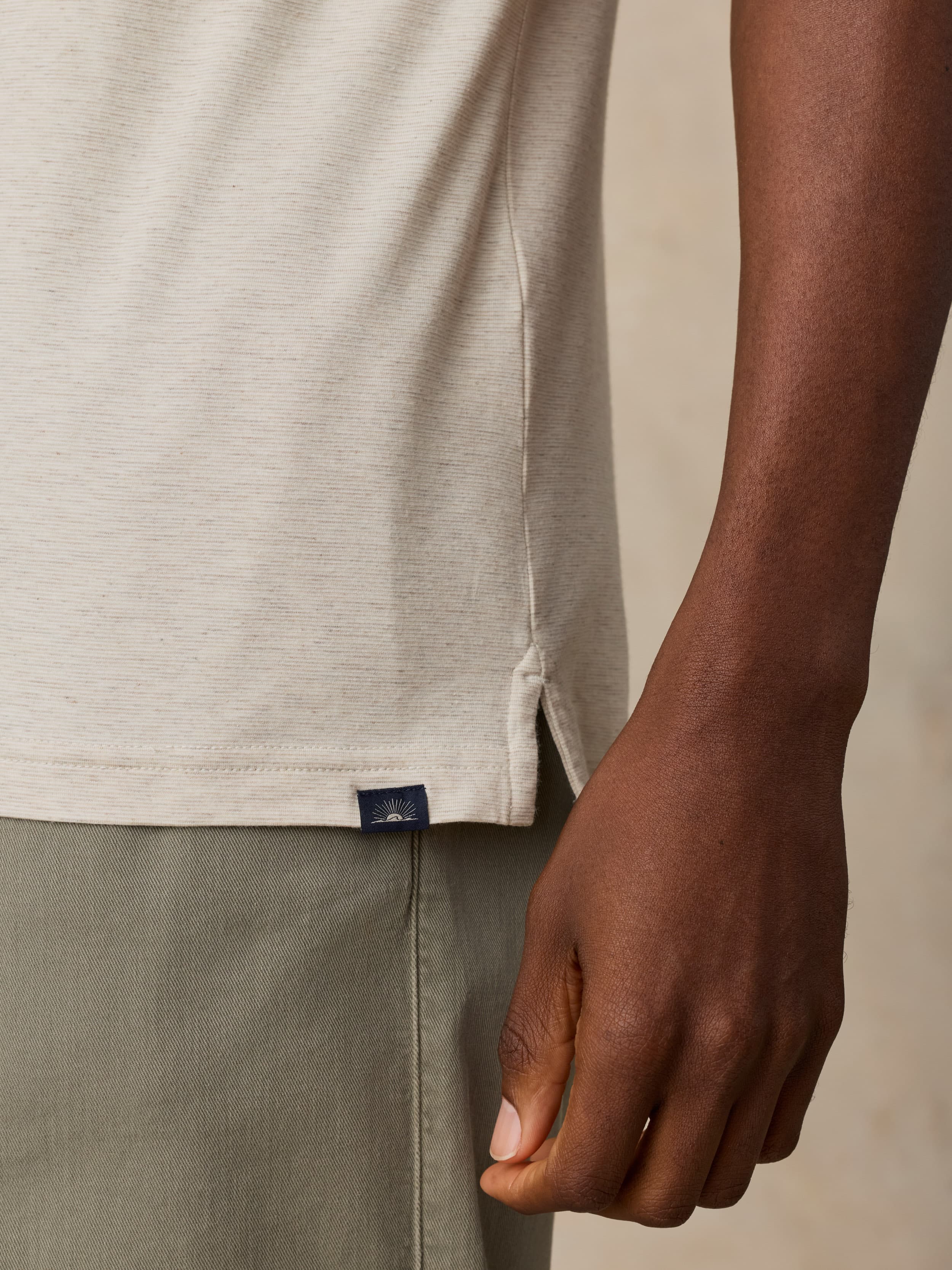 Short-Sleeve Movementâ„?Polo - Shore Sand Feeder