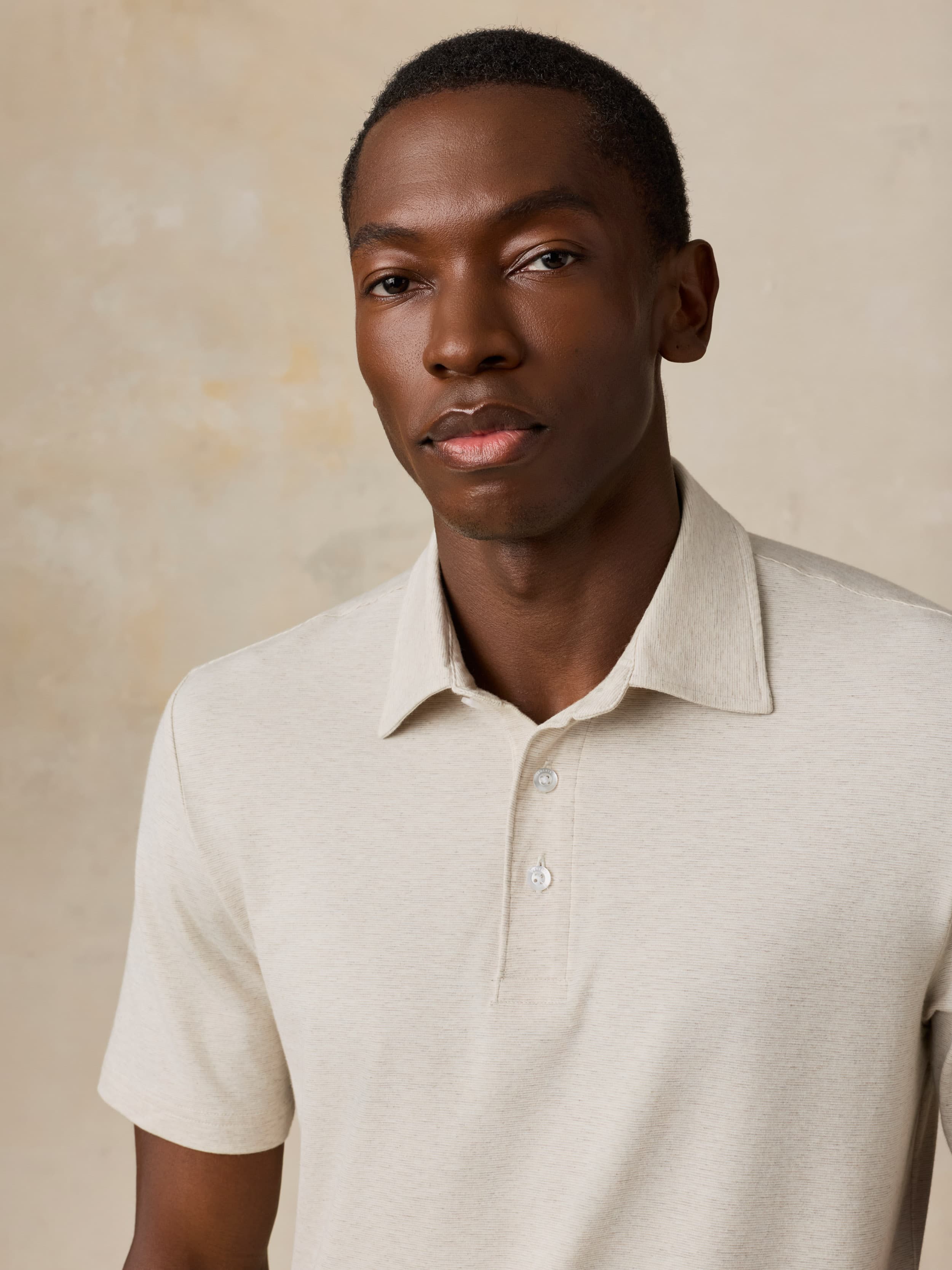 Short-Sleeve Movementâ„?Polo - Shore Sand Feeder