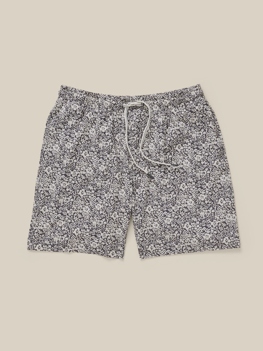 Shorelite Trunk (7") - Washed Black Hilo Floral