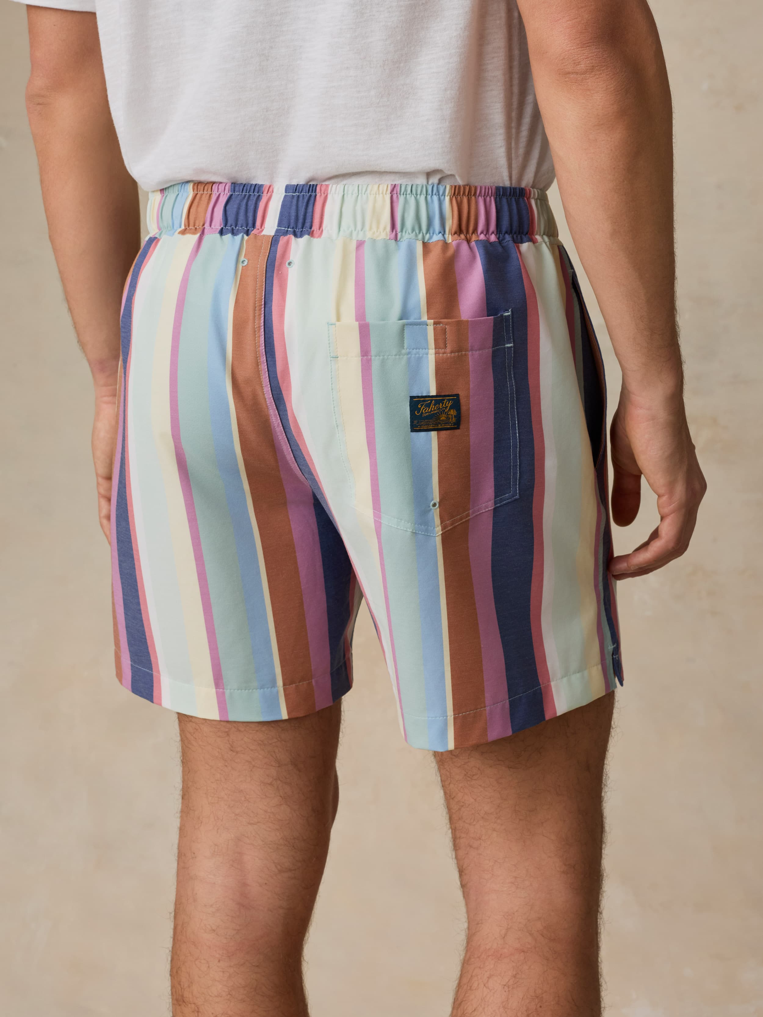 All Dayâ„?Trunk (6") - Summer Skies Stripe