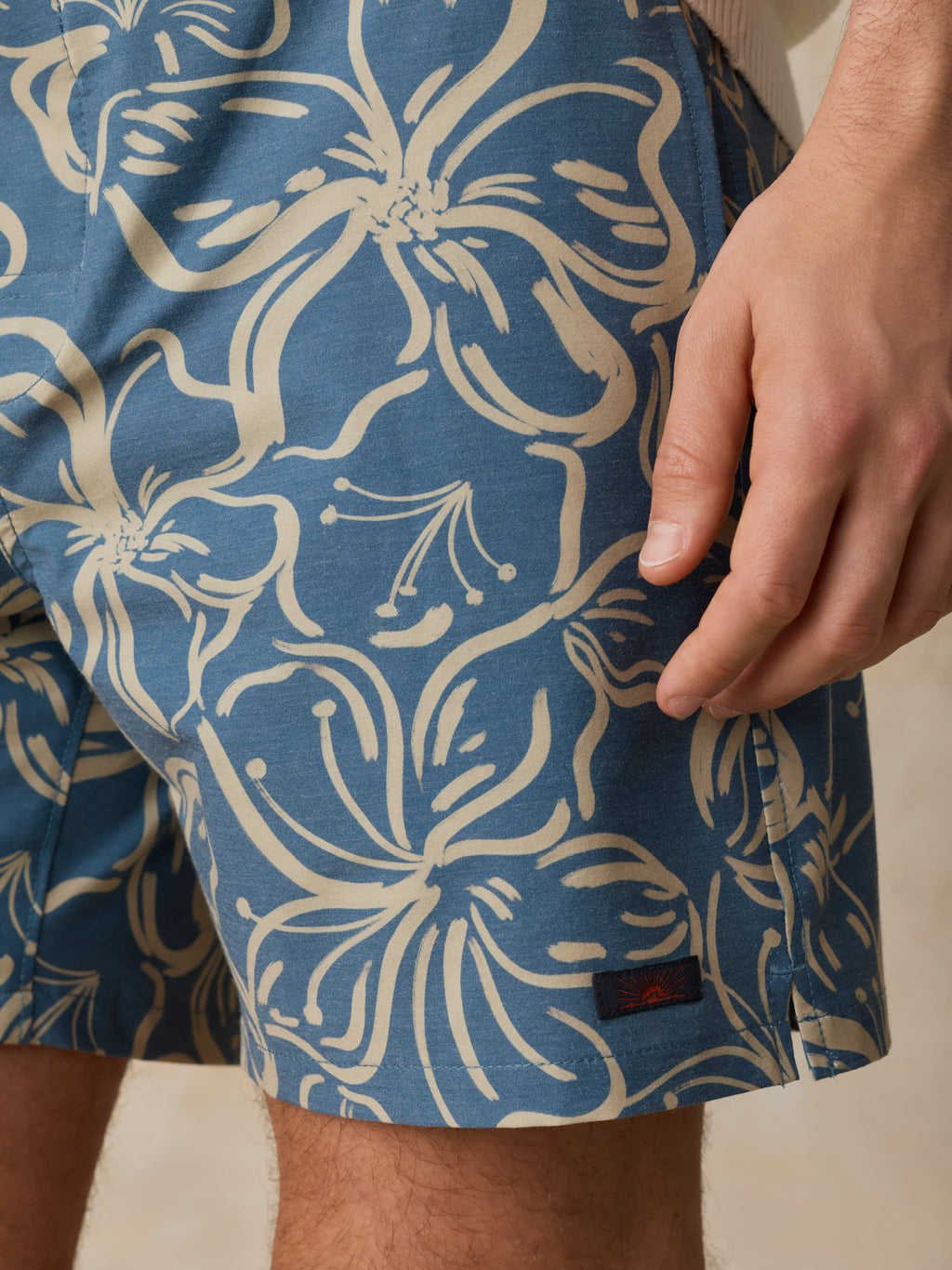 All Dayâ„?Boardshort - Aqua Sand Blossom