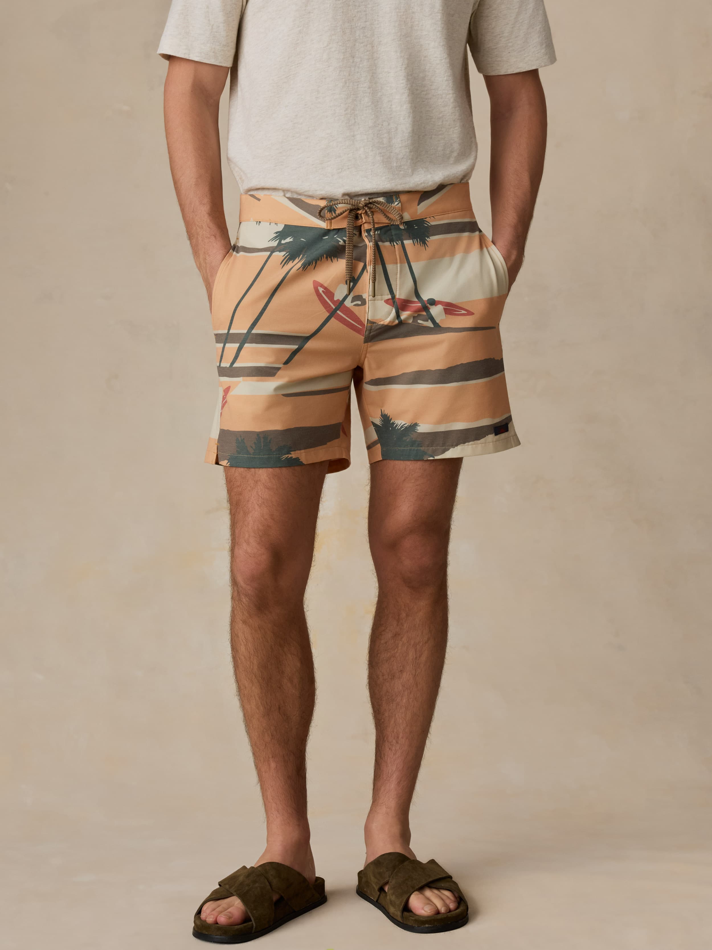 All Dayâ„?Boardshort - Surf Island Clay