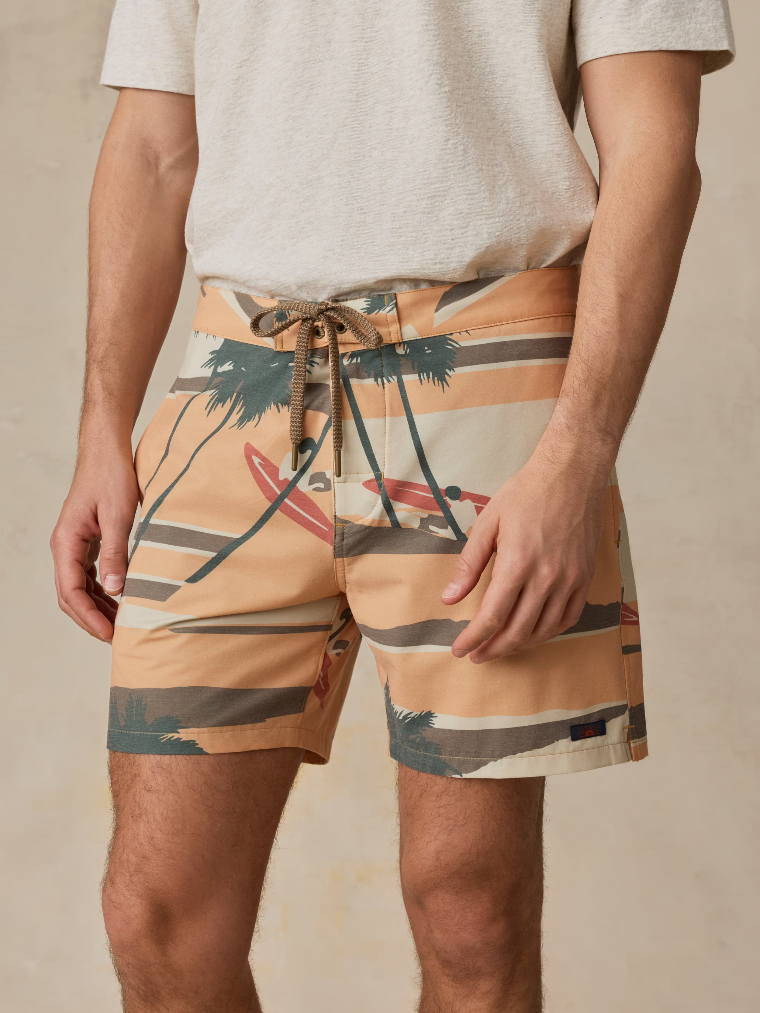 All Dayâ„?Boardshort - Surf Island Clay
