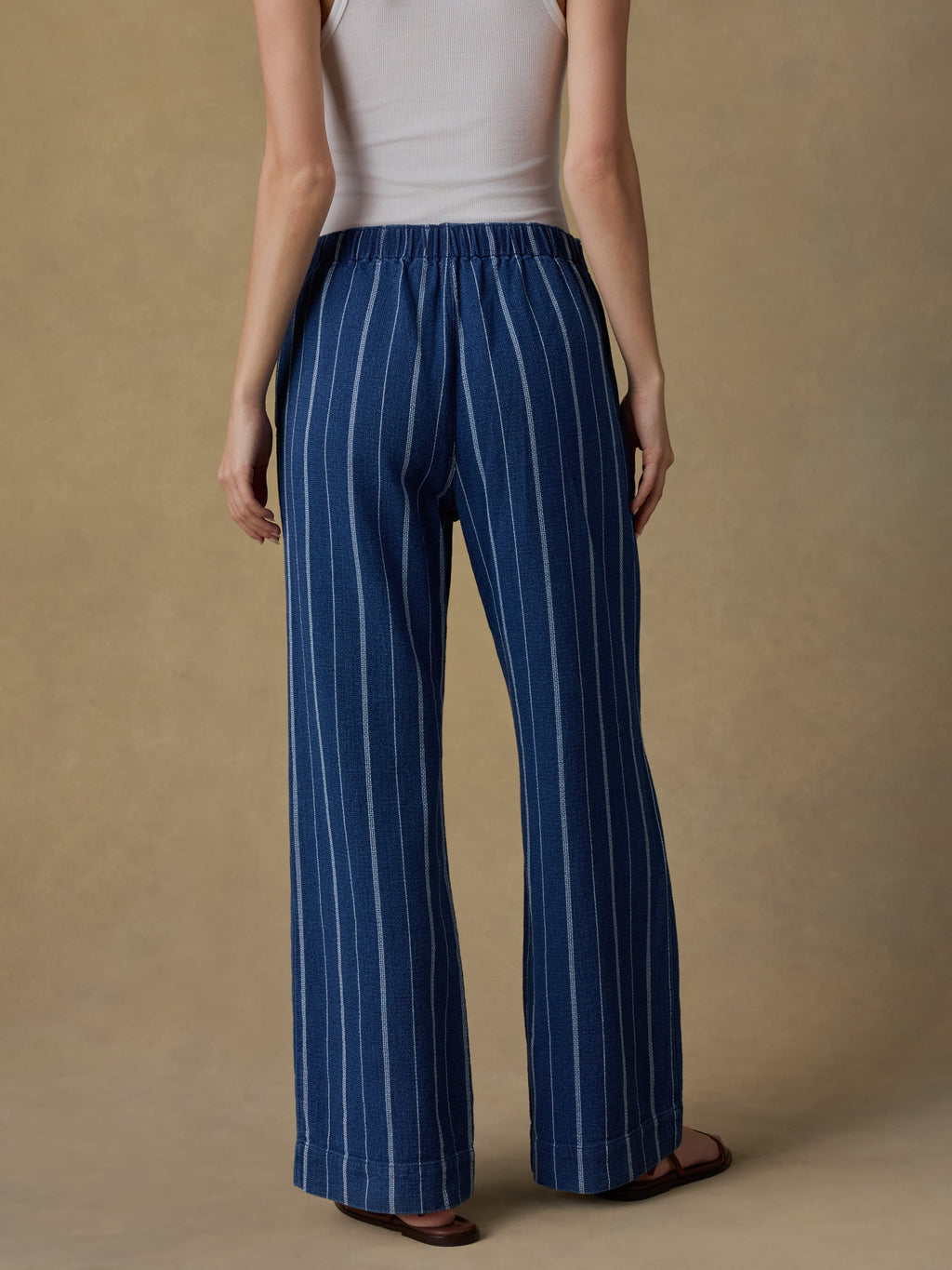 Laidback Island Tide Pant - Indigo Drift Stripe
