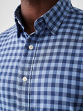 The Movement Shirt - Navy Skies Check