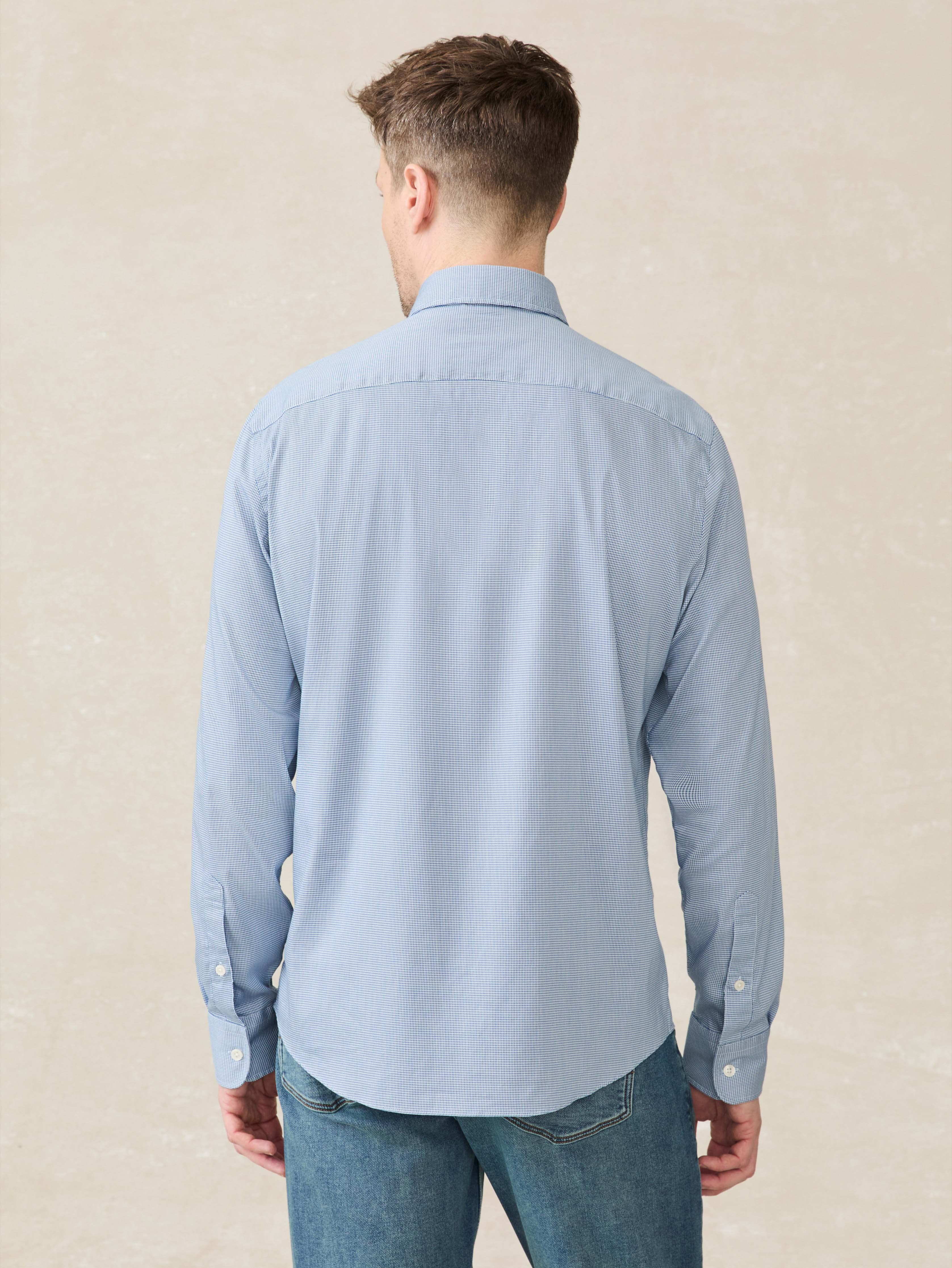 The Movementâ„?Shirt - Azure Pincheck