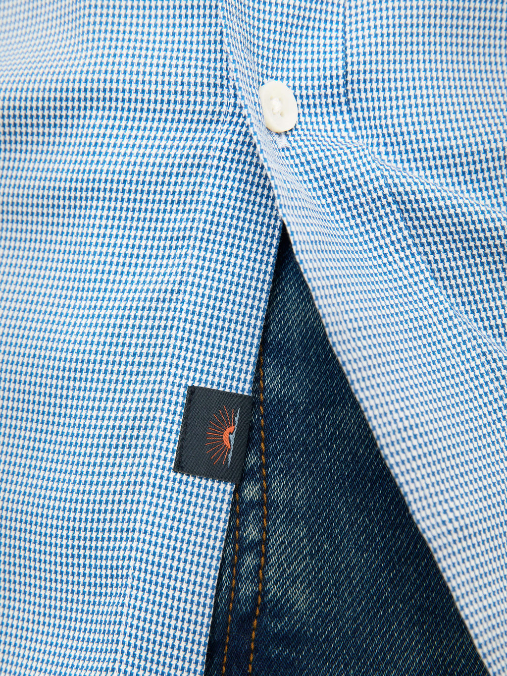 The Movementâ„?Shirt - Azure Pincheck