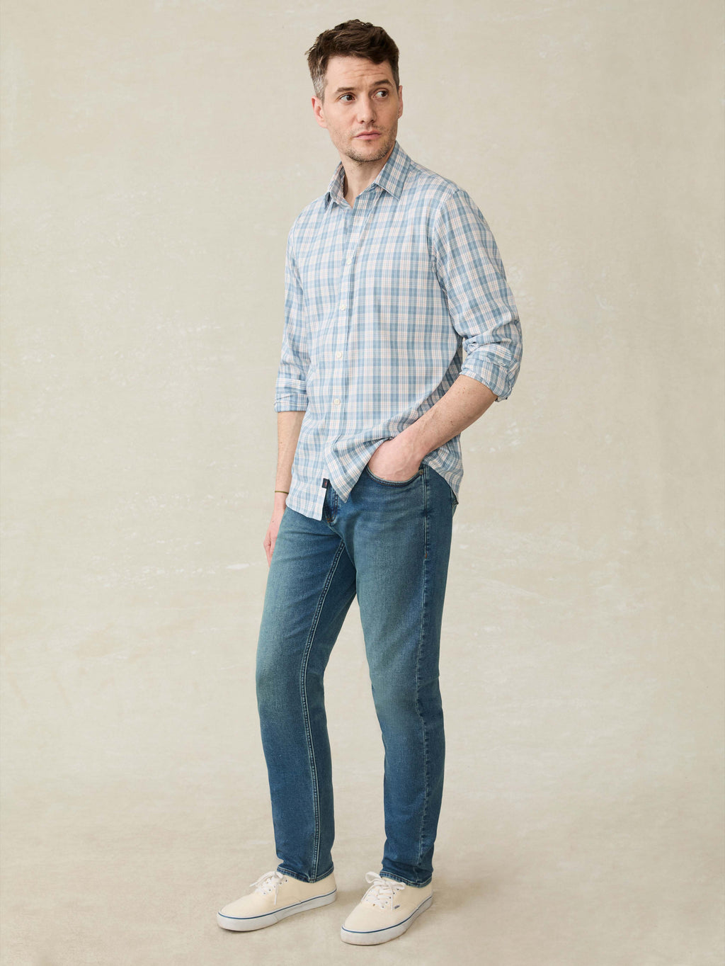 The Movementâ„?Shirt - Cloud Lake Plaid