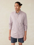 Coastline Knit Shirt - Blue Coral Gingham