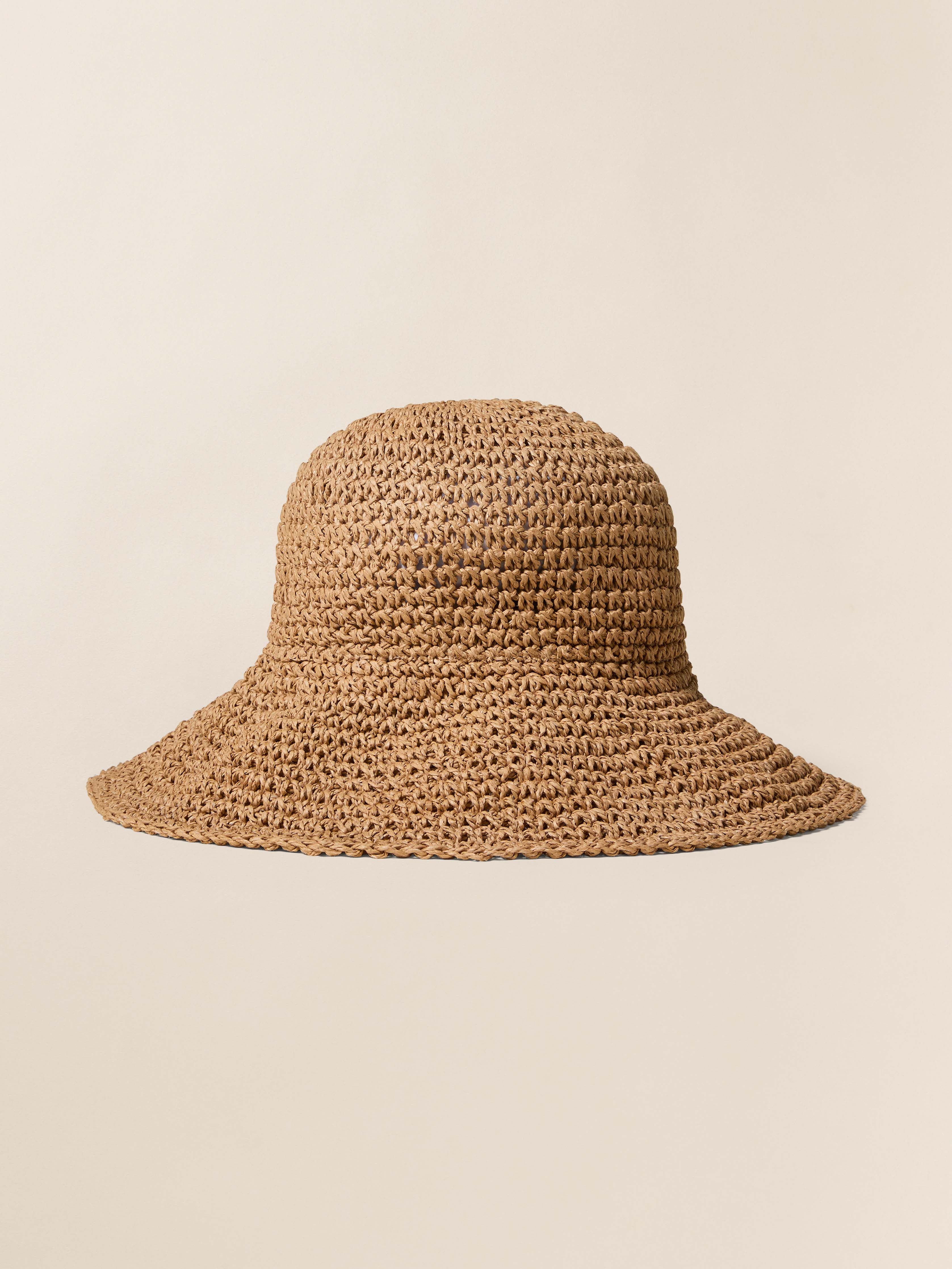 Women's Straw Sun Hat - Natural