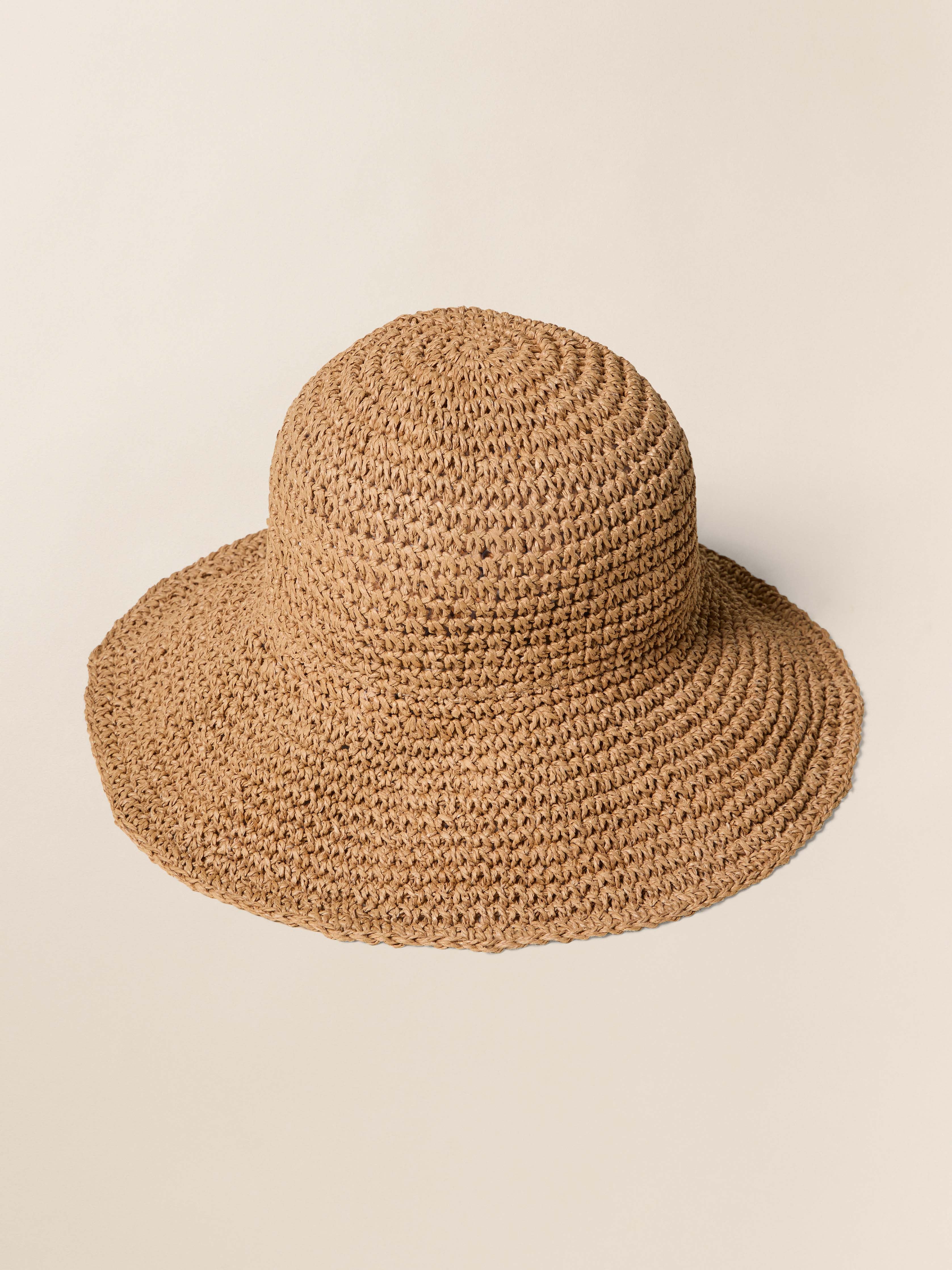 Women's Straw Sun Hat - Natural