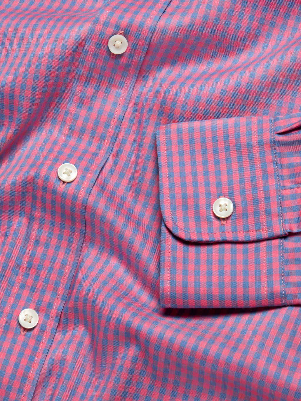 The Movementâ„?Shirt - Blue Rose Gingham