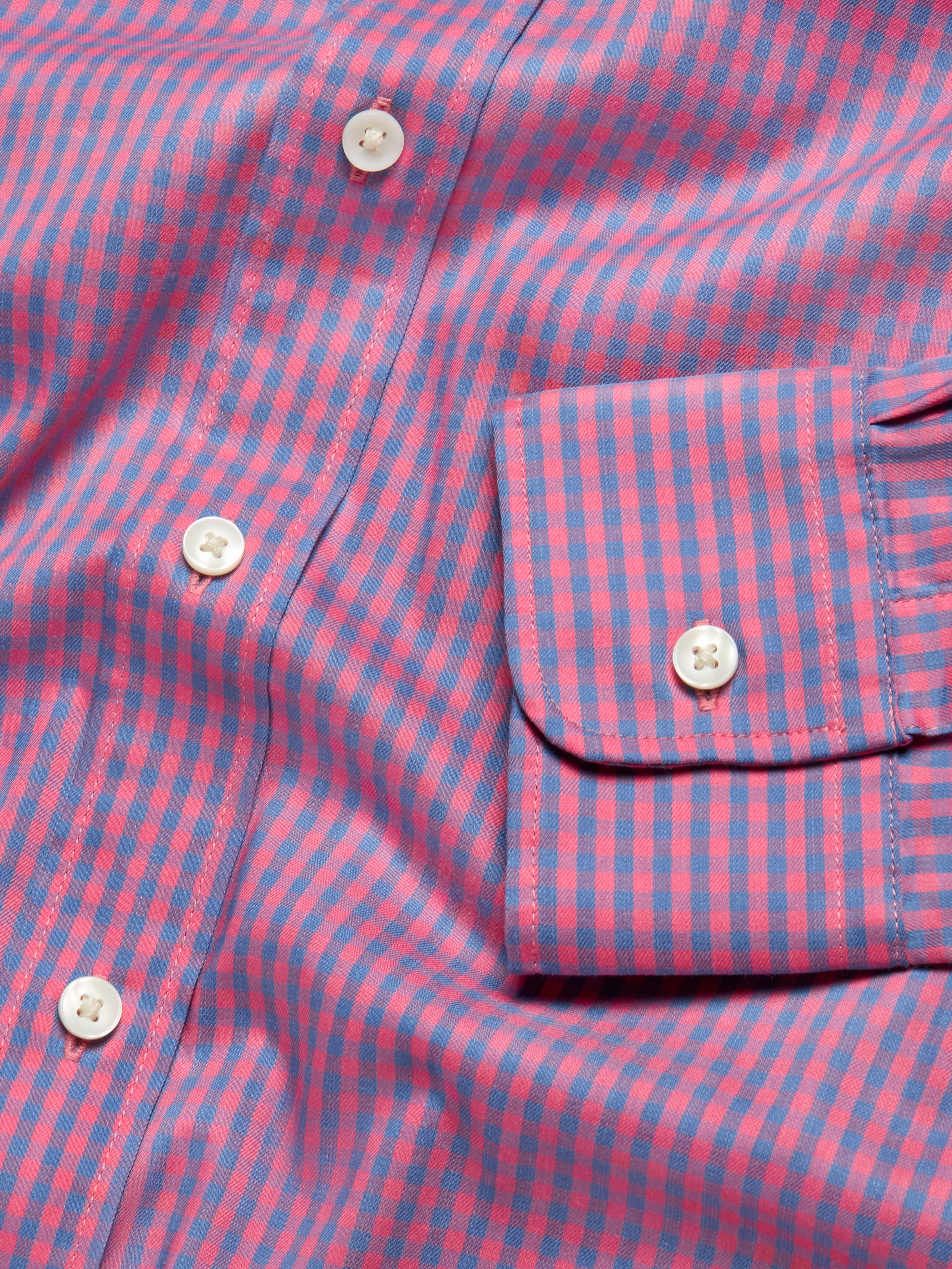 The Movementâ„?Shirt - Blue Rose Gingham