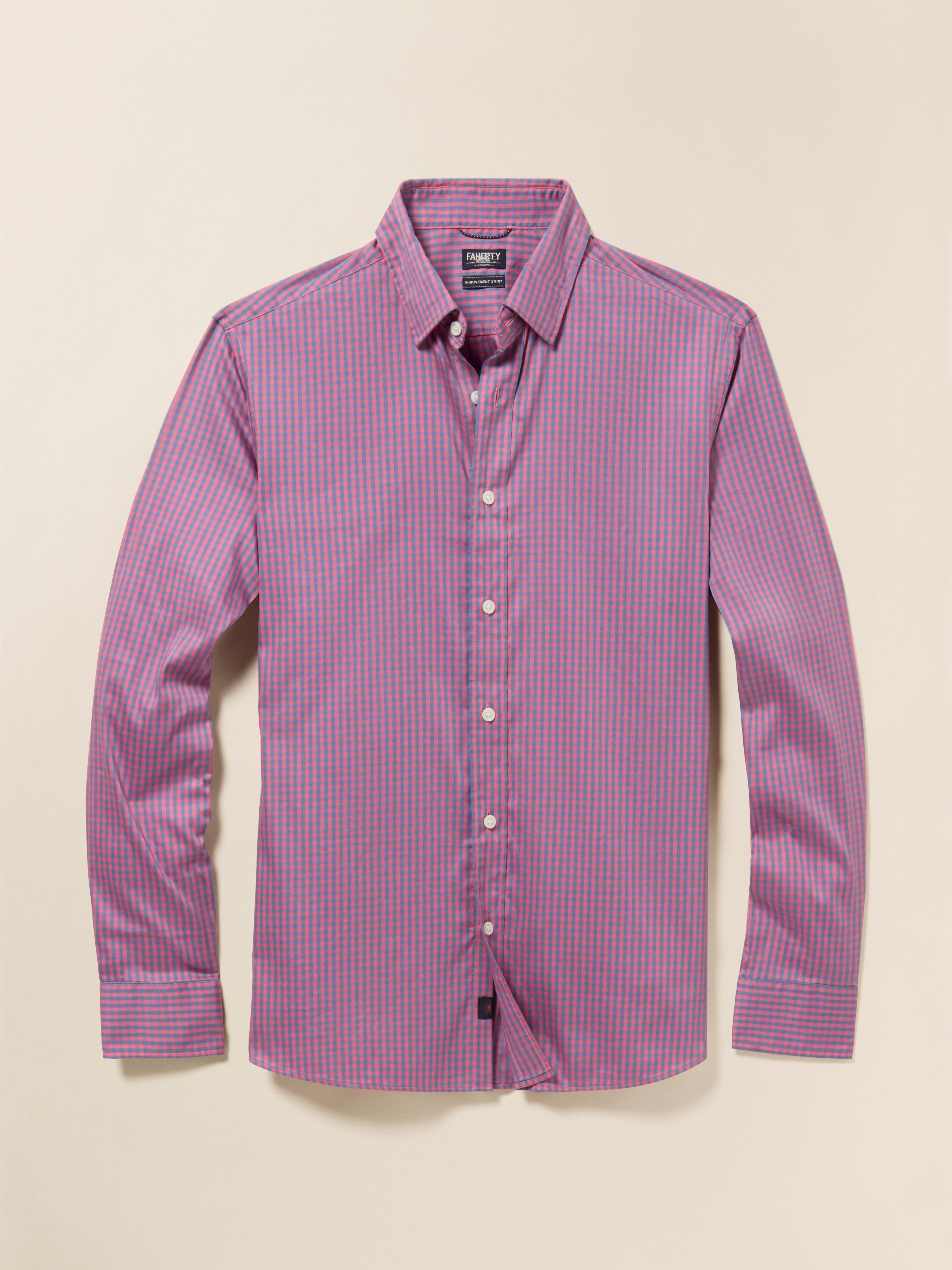 The Movementâ„?Shirt - Blue Rose Gingham