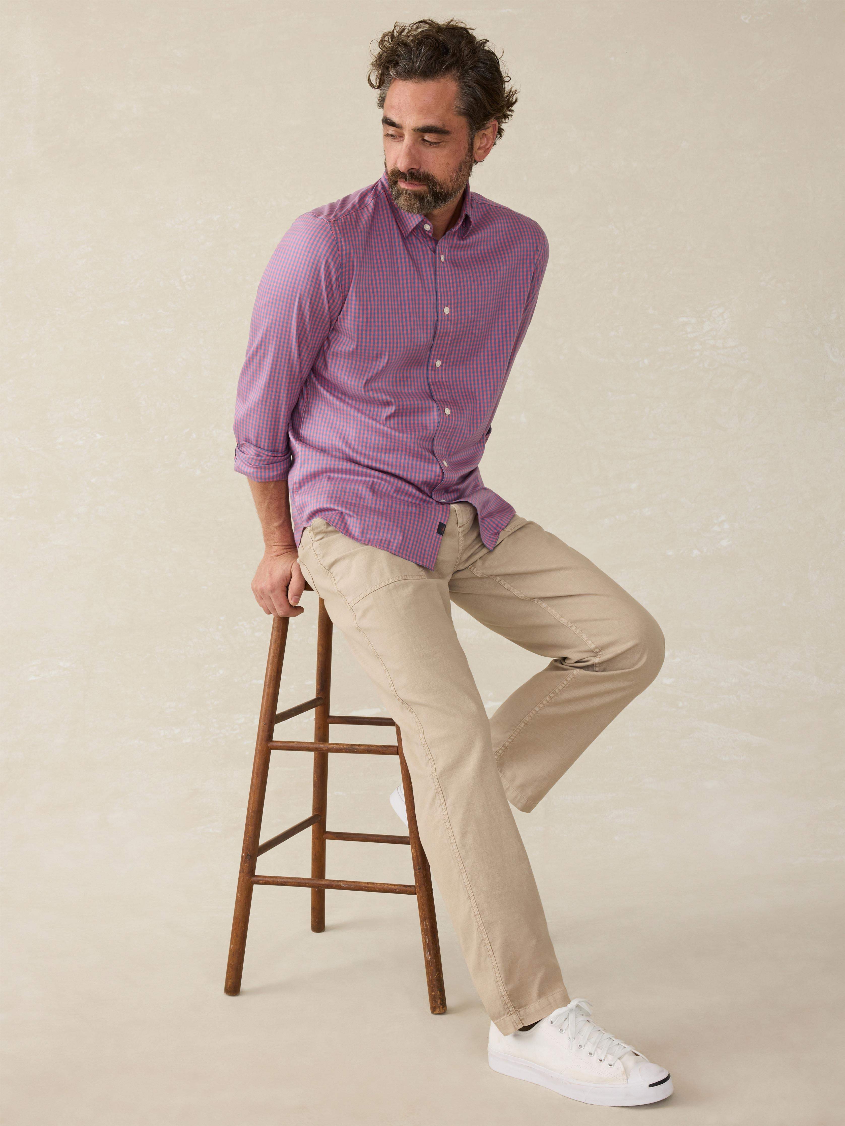 The Movementâ„?Shirt - Blue Rose Gingham