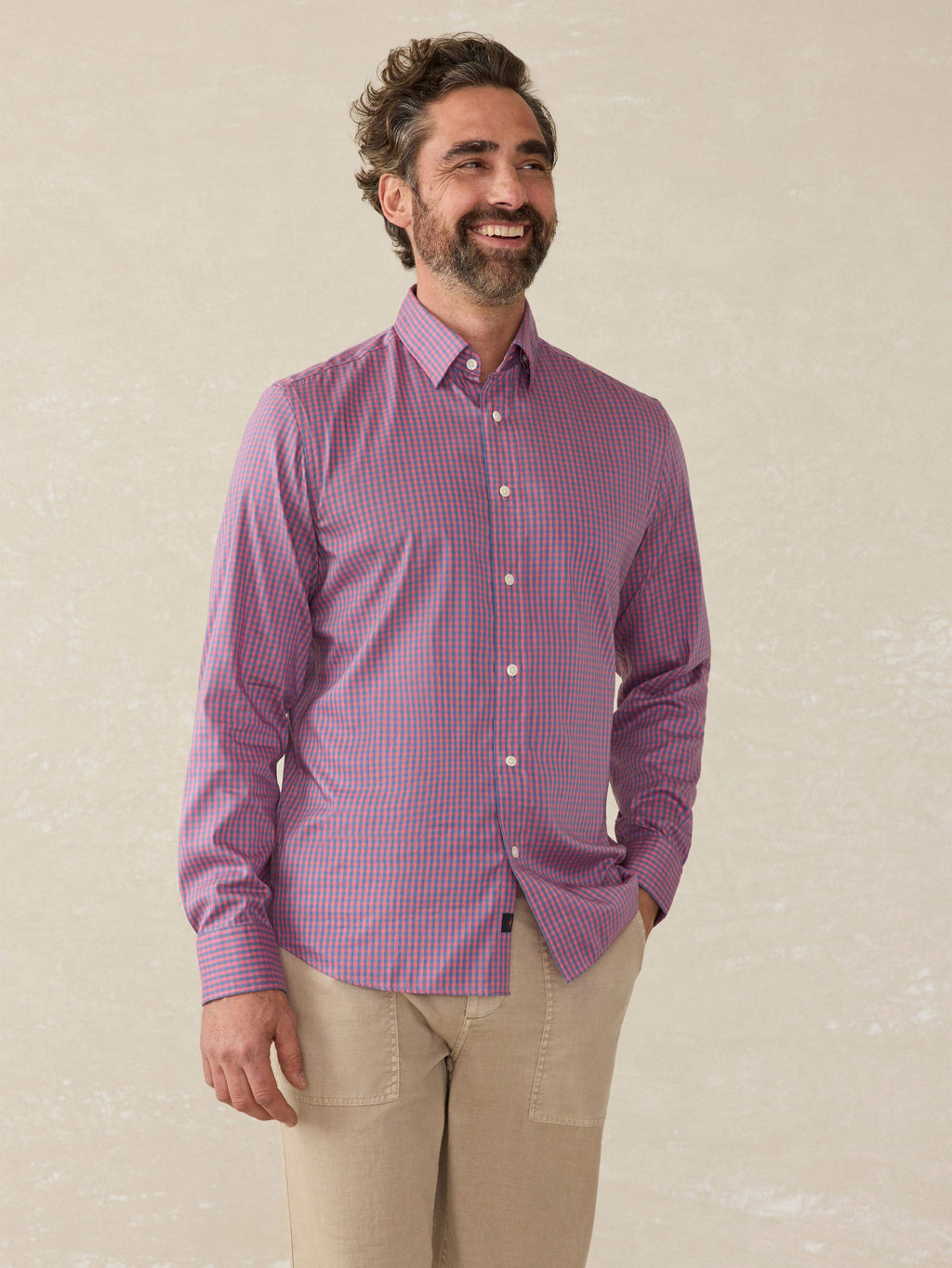 The Movementâ„?Shirt - Blue Rose Gingham