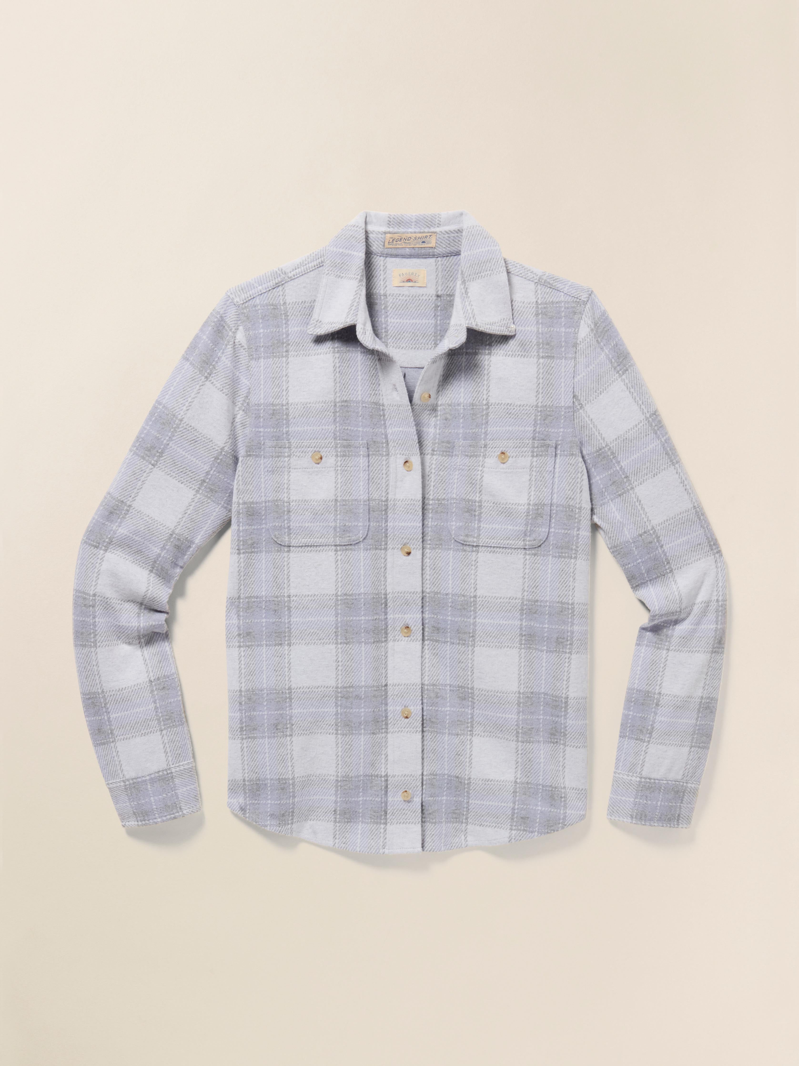 Legendâ„?Sweater Shirt - Blue Ravine Plaid