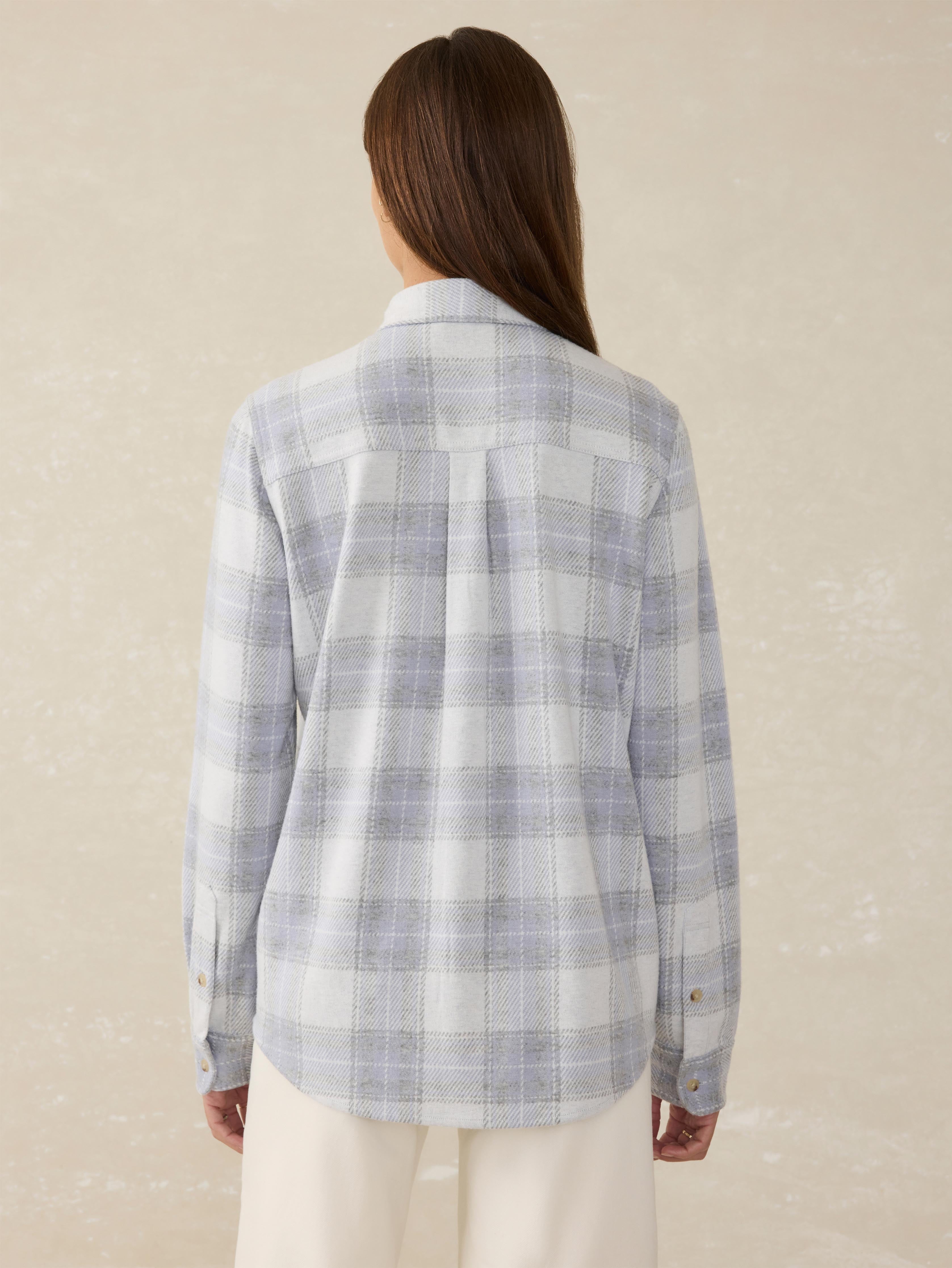 Legendâ„?Sweater Shirt - Blue Ravine Plaid
