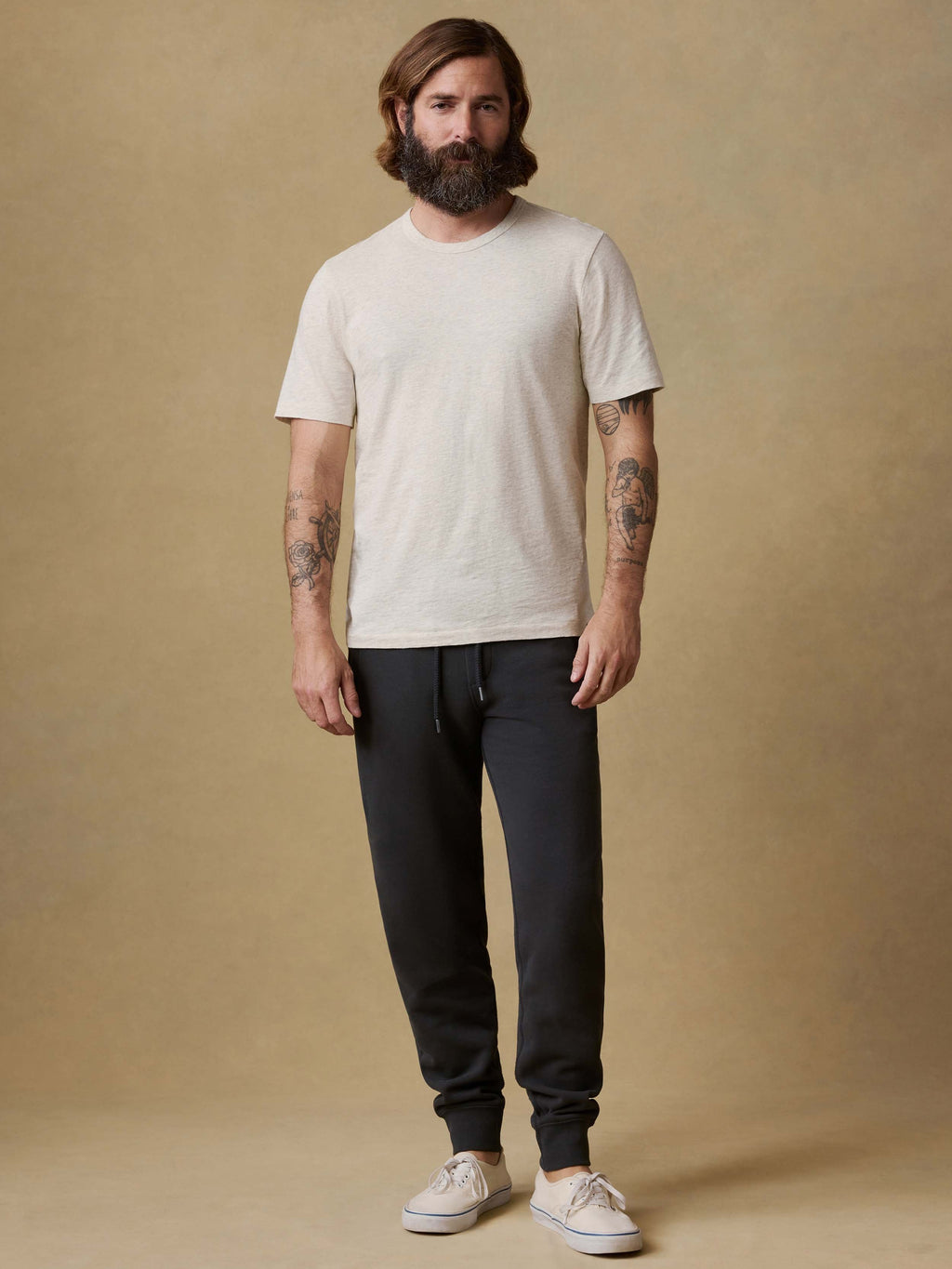 High Standard Fleece Sweatpant - Mountain Black