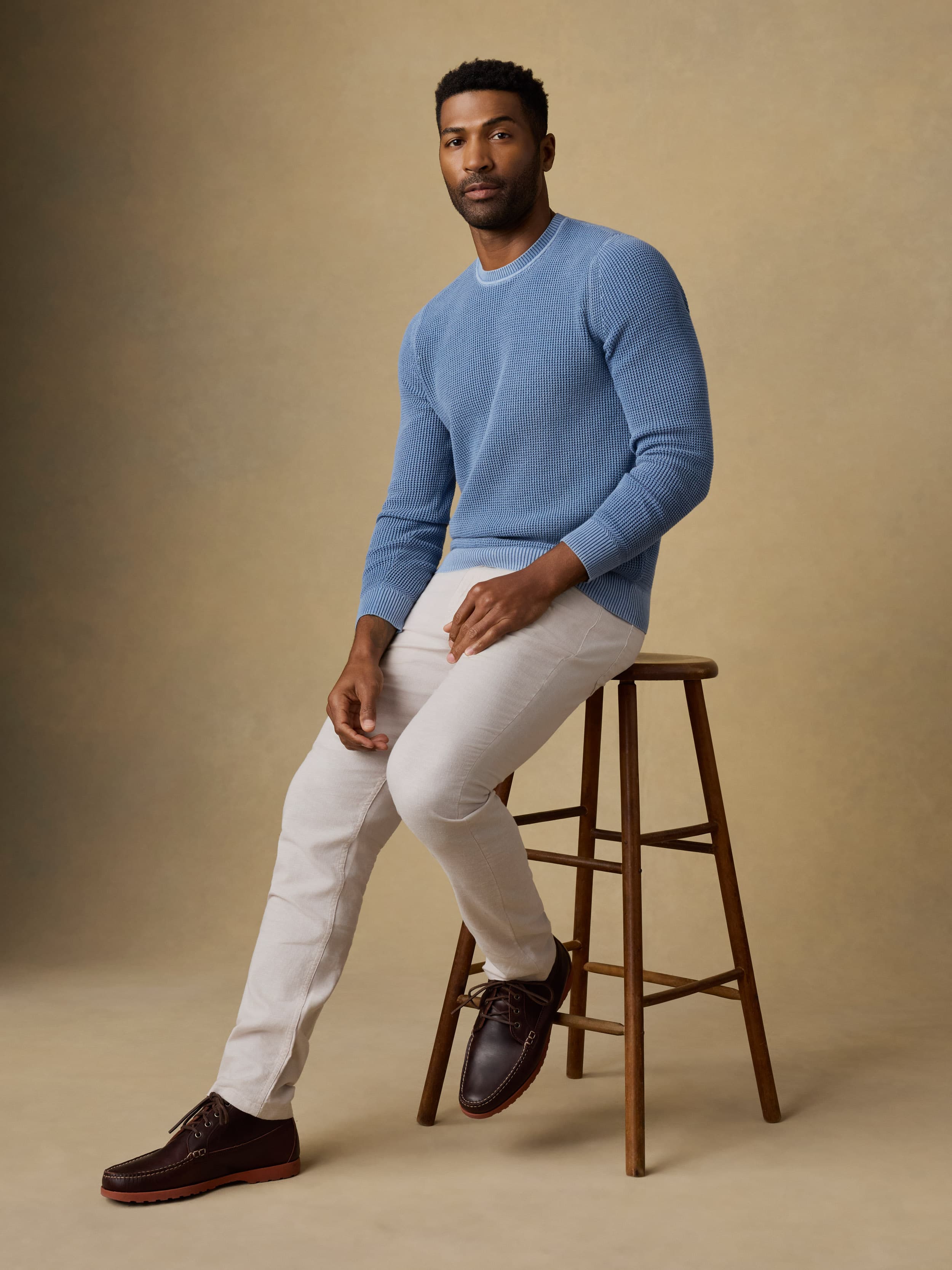 Movementâ„?Linen 5-Pocket Pant - Dorset Sand