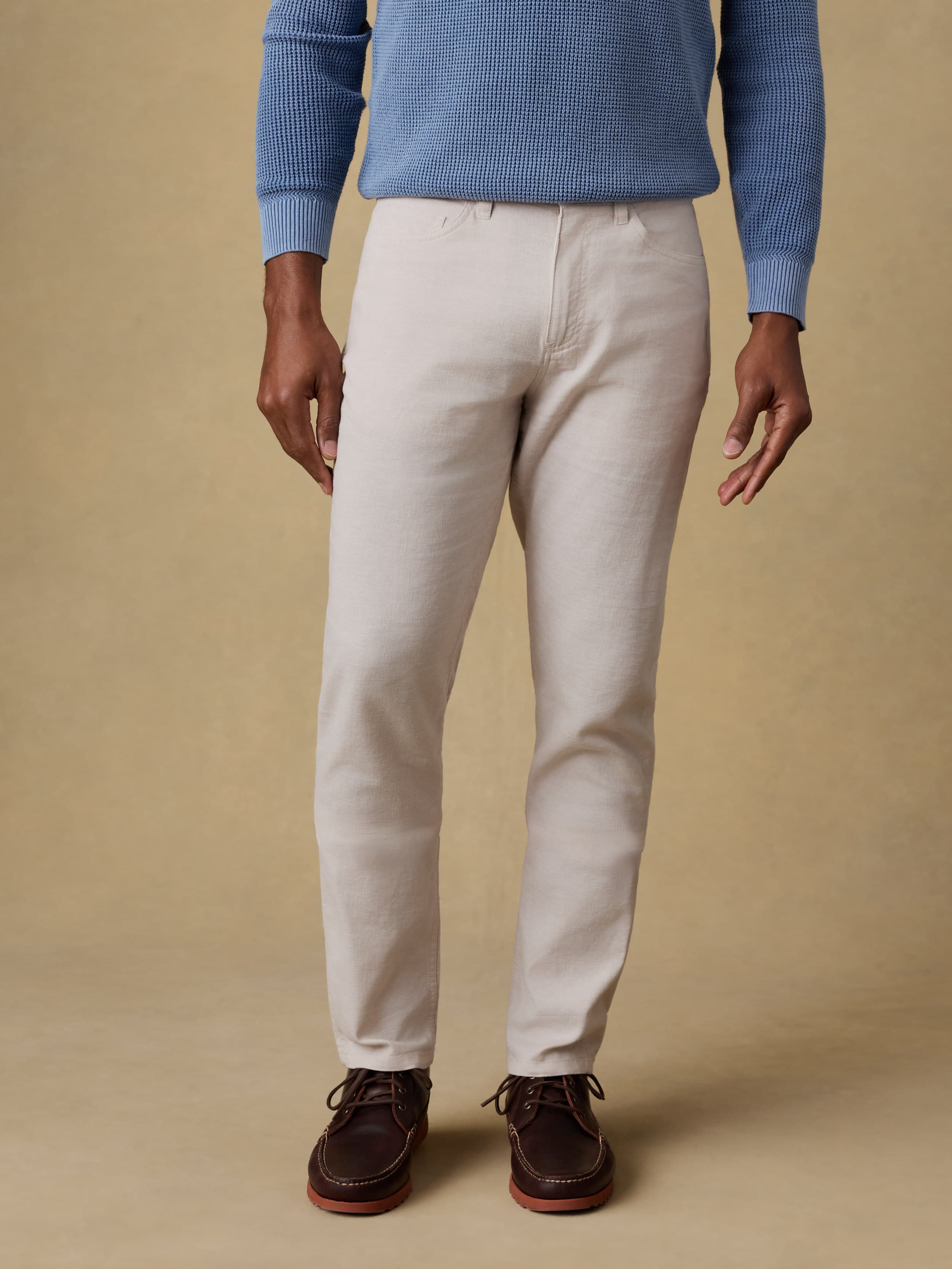 Movementâ„?Linen 5-Pocket Pant - Dorset Sand