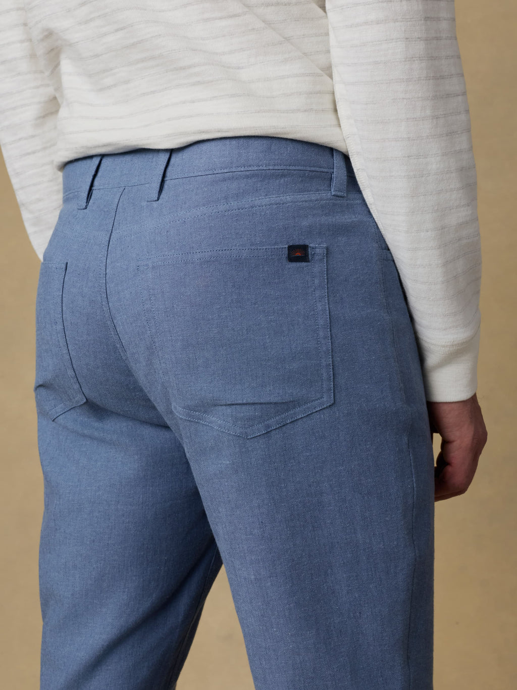 Movementâ„?Linen 5-Pocket Pant - Dusk Blue