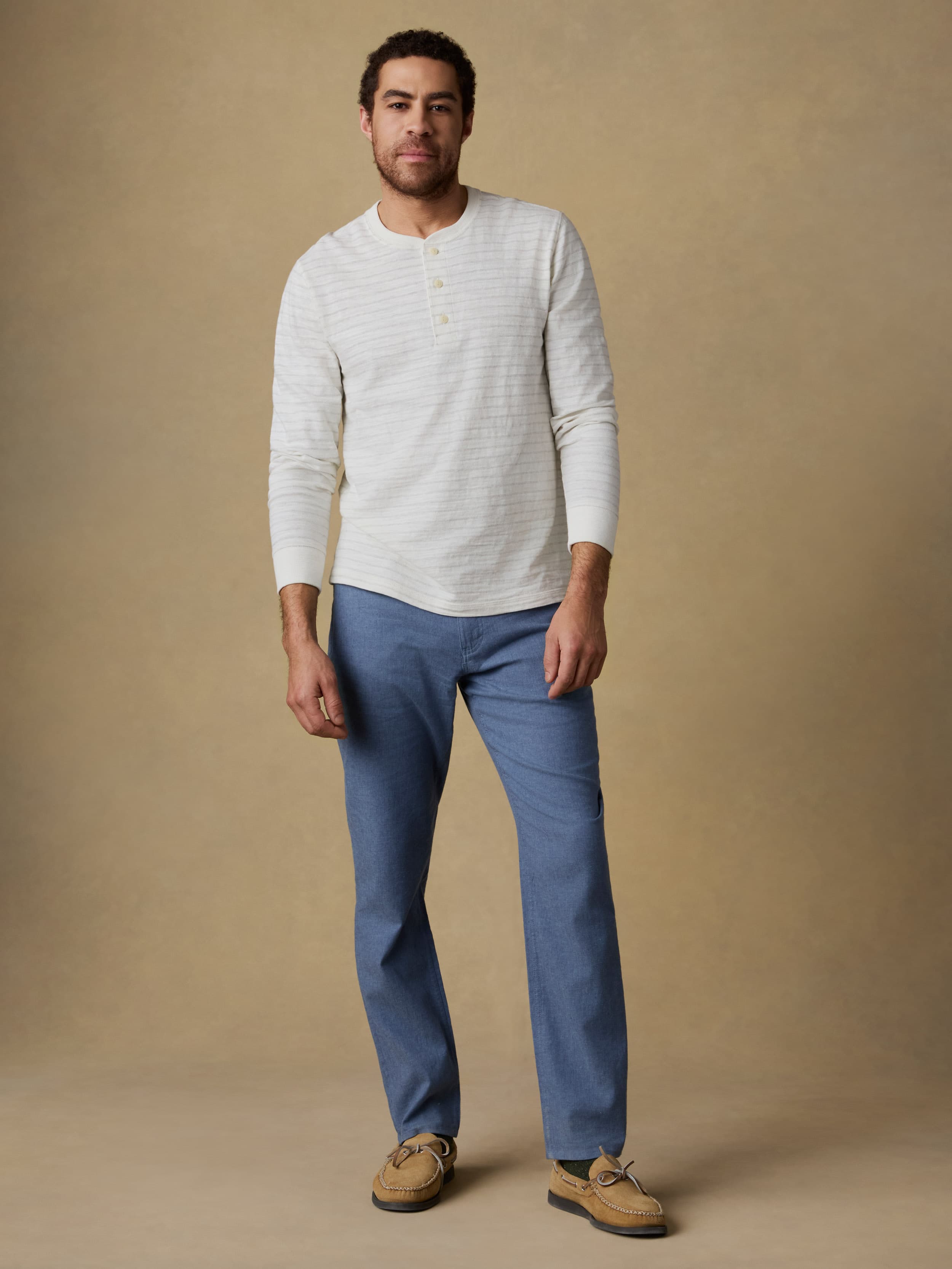 Movementâ„?Linen 5-Pocket Pant - Dusk Blue