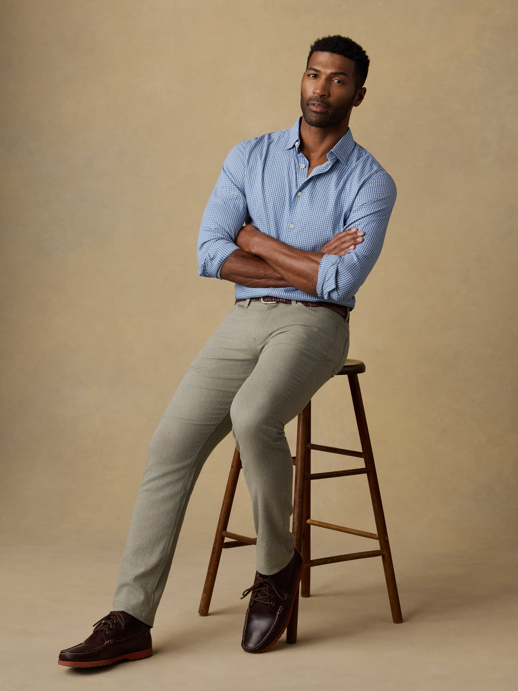 Movementâ„?Linen 5-Pocket Pant - Sage Cliff