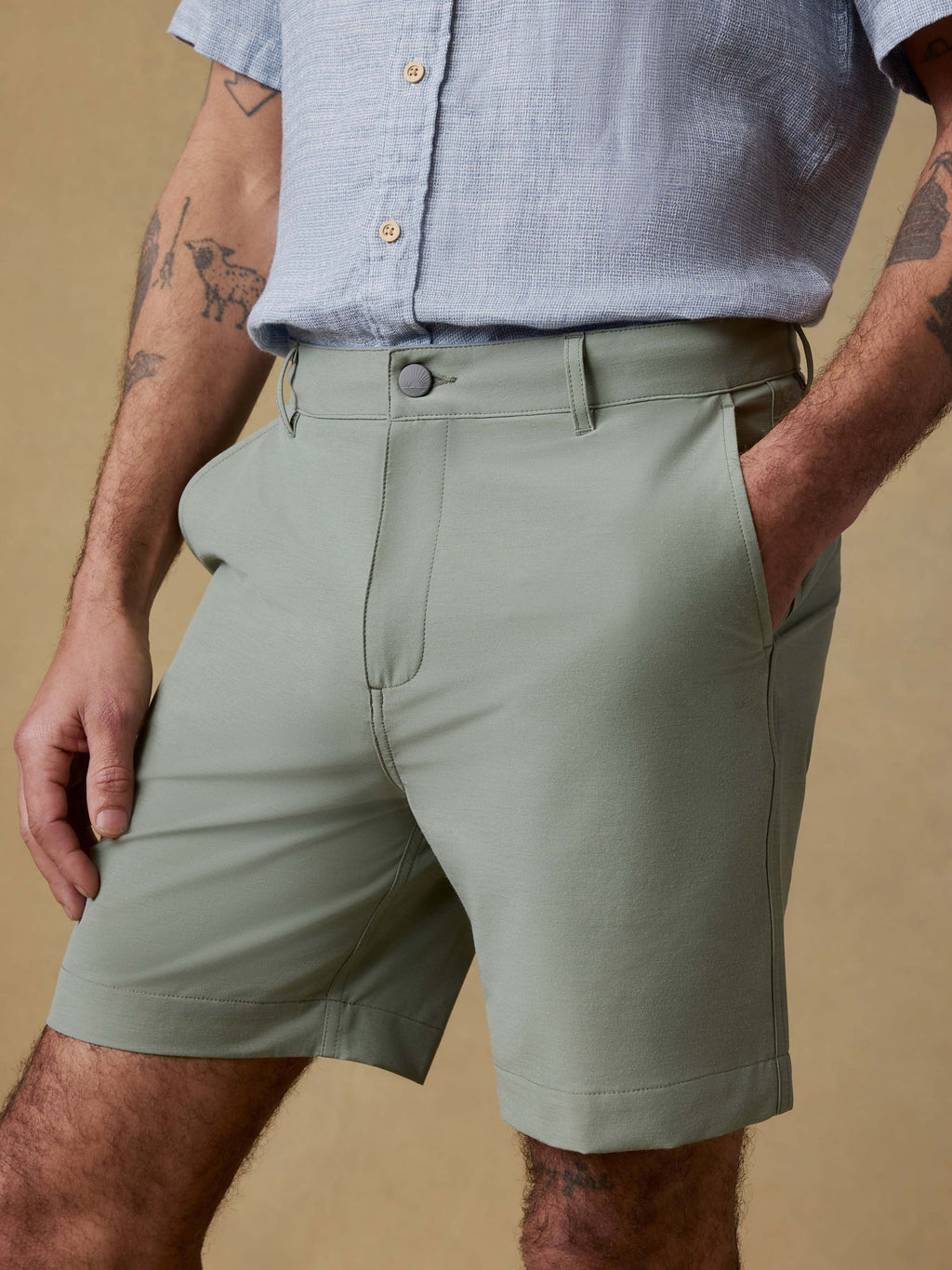 All Dayâ„?Short (7") - Trail Olive