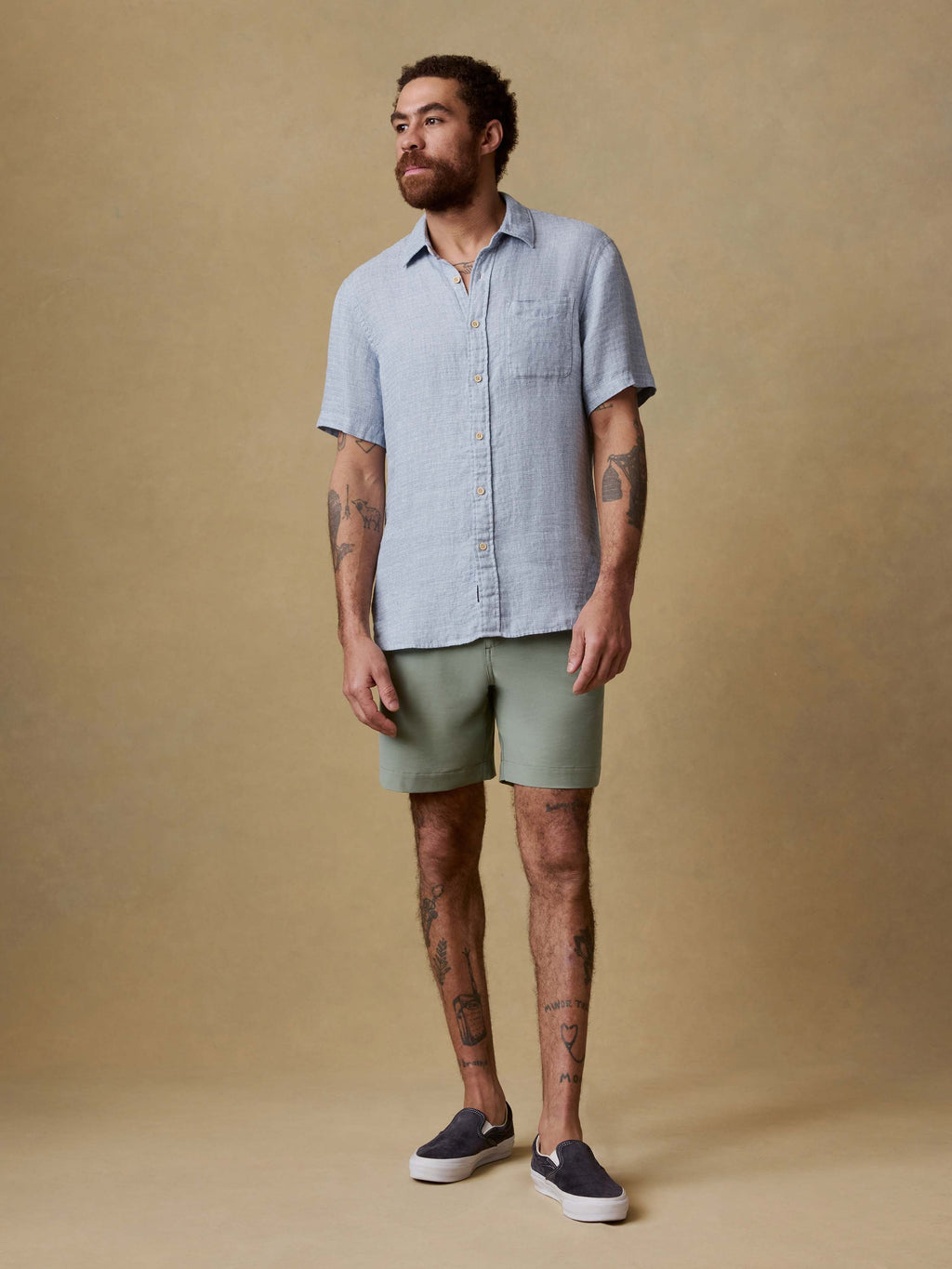 All Dayâ„?Short (7") - Trail Olive