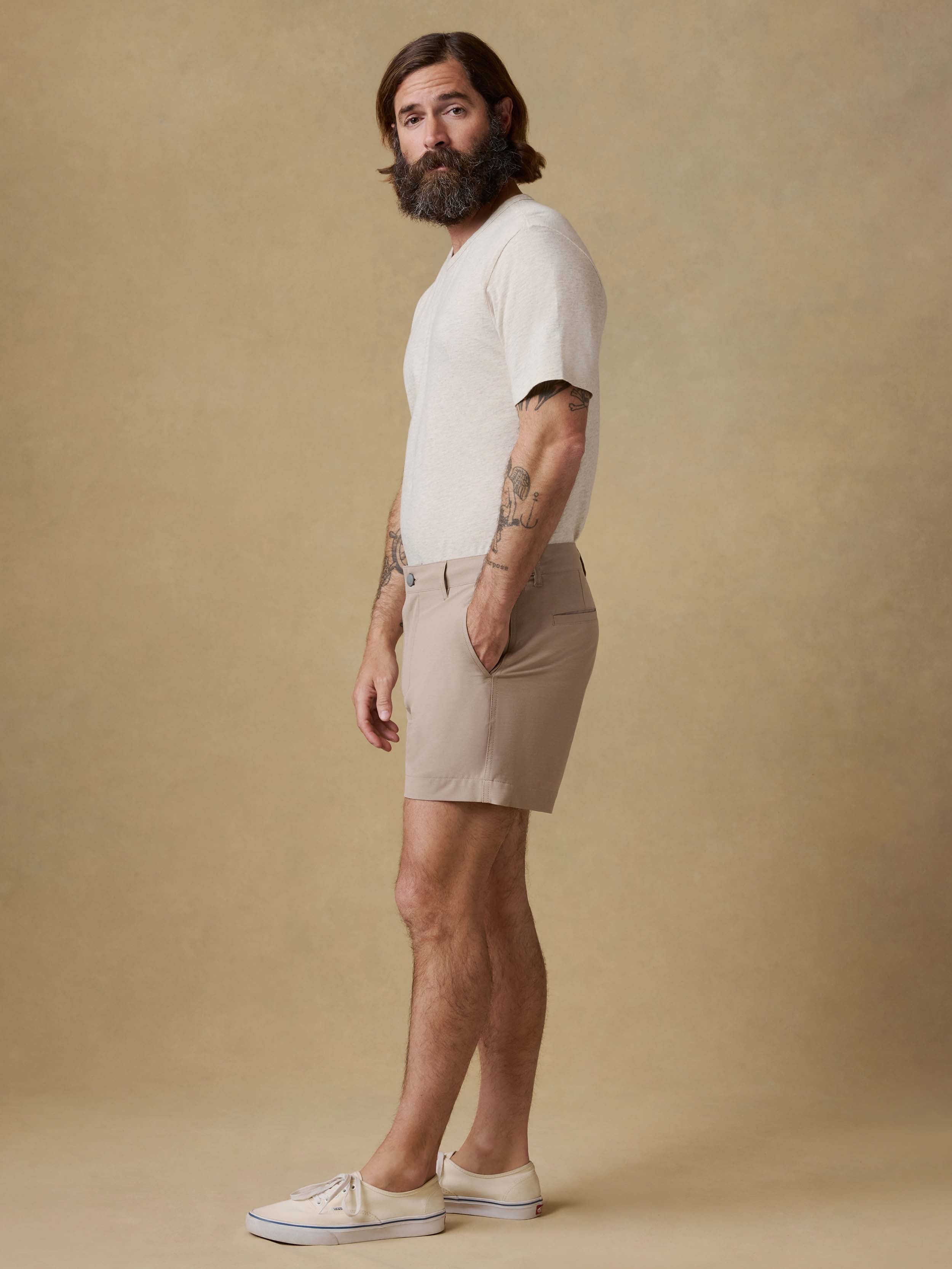 All Dayâ„?Short (5") - Khaki