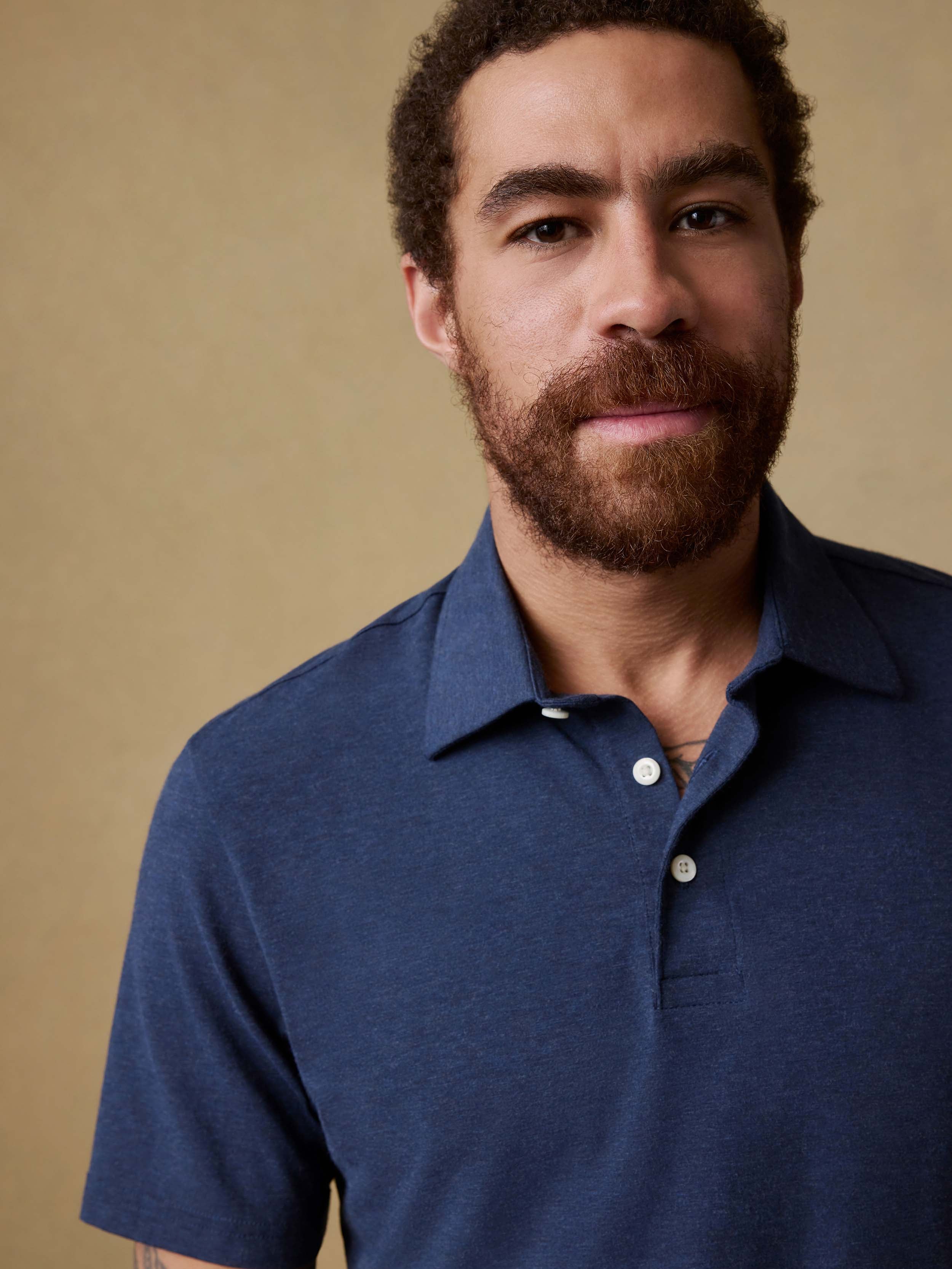 Short-Sleeve Movementâ„?Polo - Great Falls Heather