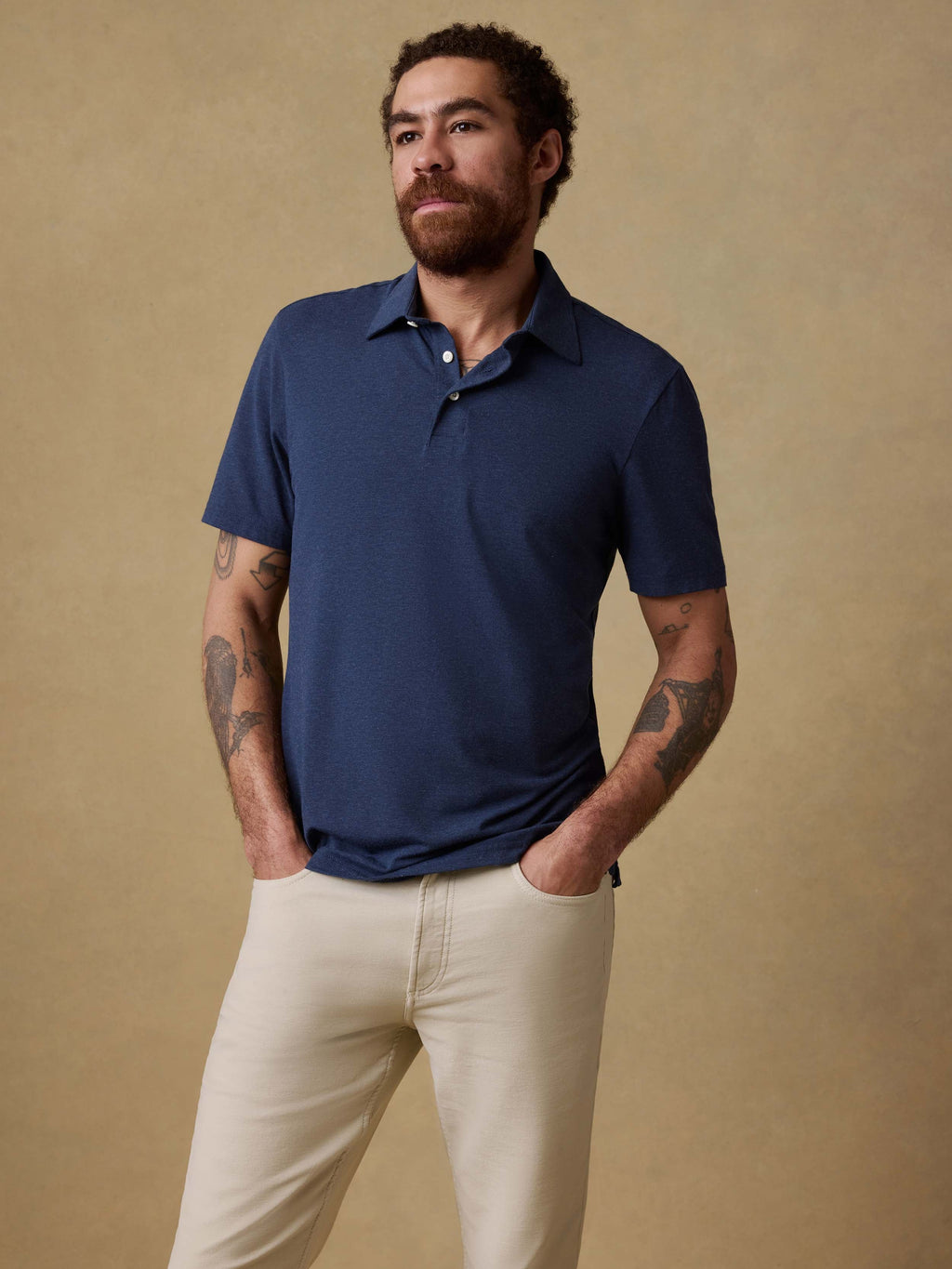 Short-Sleeve Movementâ„?Polo - Great Falls Heather