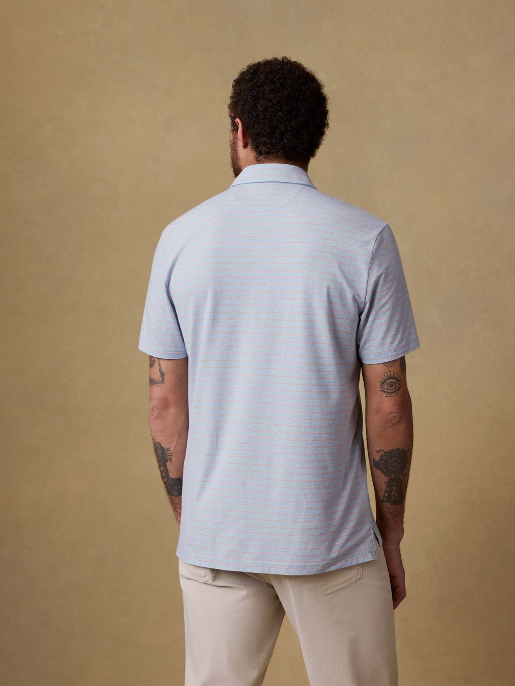 Short-Sleeve Movementâ„?Polo - Vista View Stripe