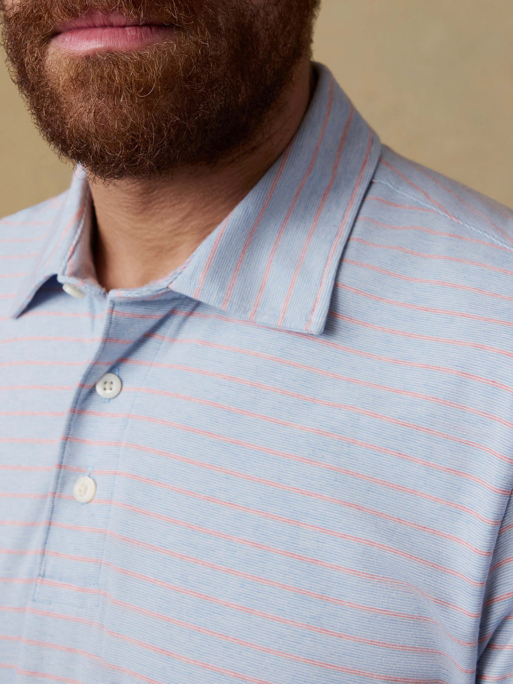Short-Sleeve Movementâ„?Polo - Vista View Stripe