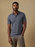 Short-Sleeve Movementâ„?Pique Polo - Dusty Iron Heather
