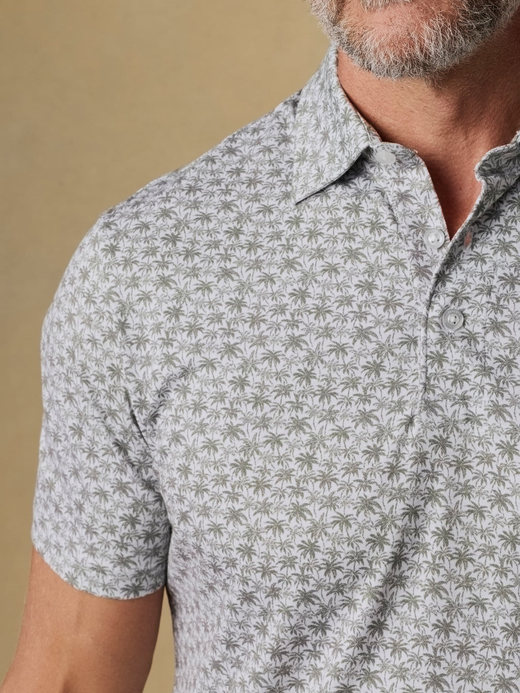Short-Sleeve Movementâ„?Pique Polo - Olive Palm Beach