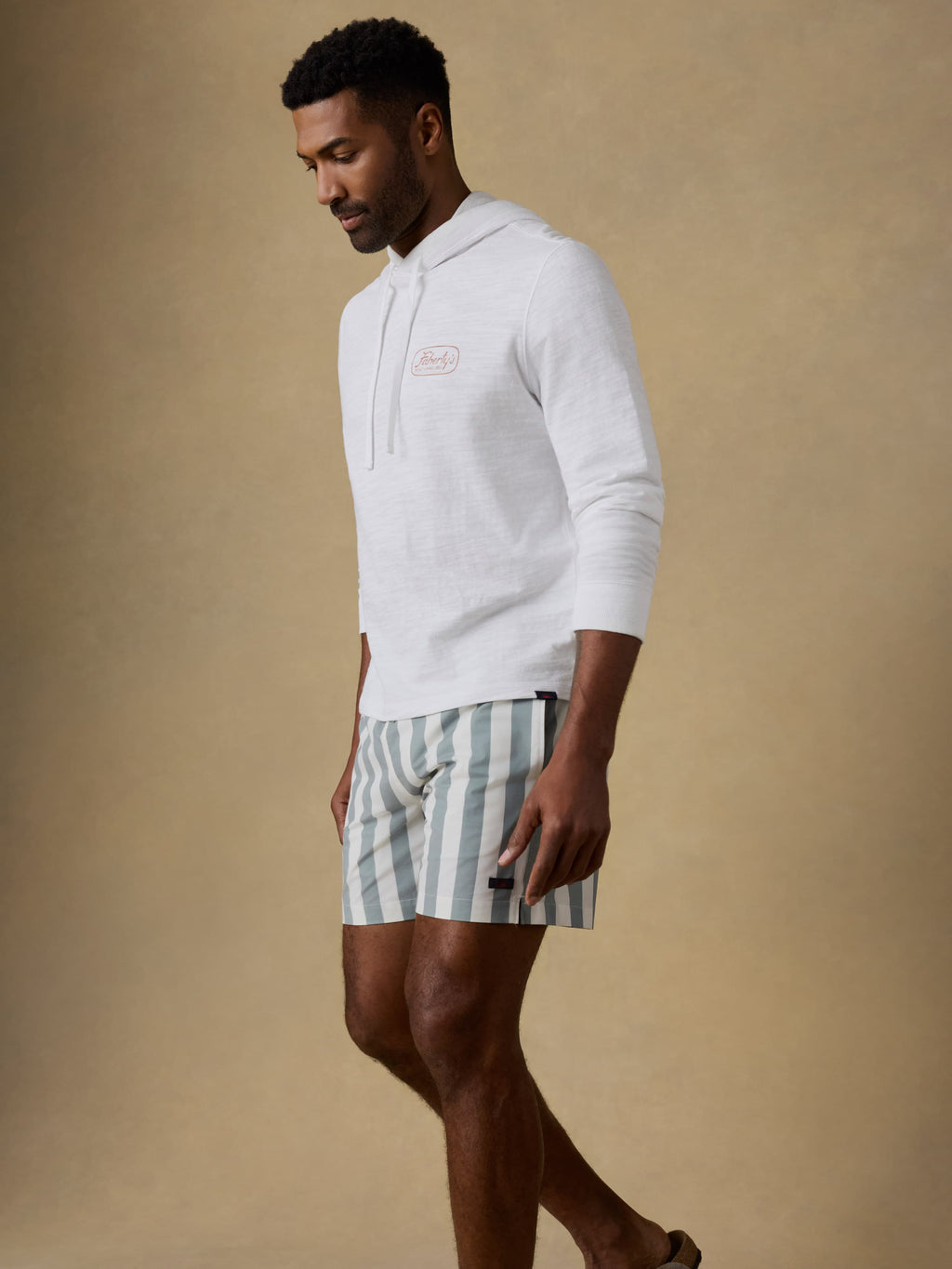 All Dayâ„?Trunk (6") - Sage Awning Stripe