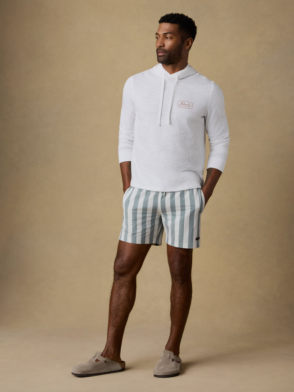 All Dayâ„?Trunk (6") - Sage Awning Stripe